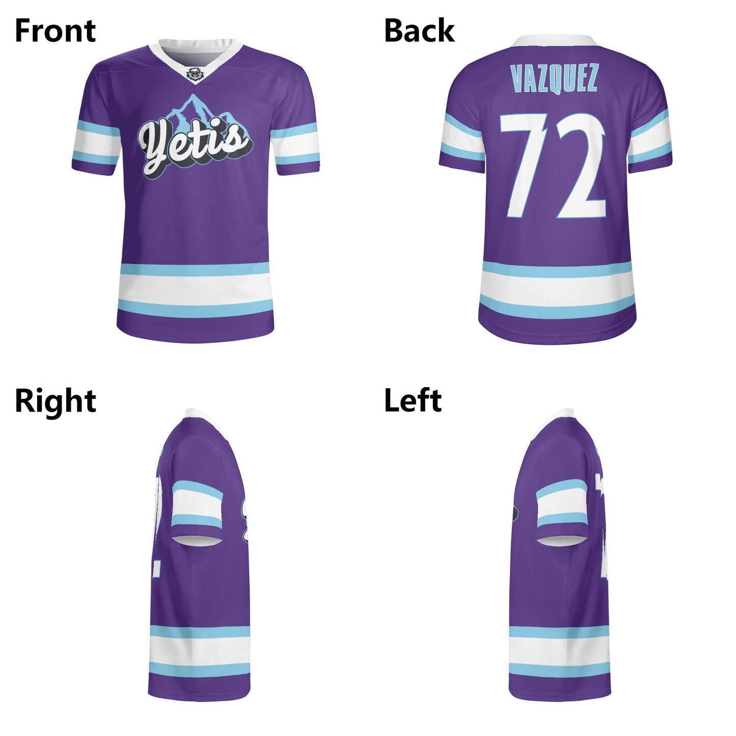 D5 Yetis Jersey - Vazquez 72