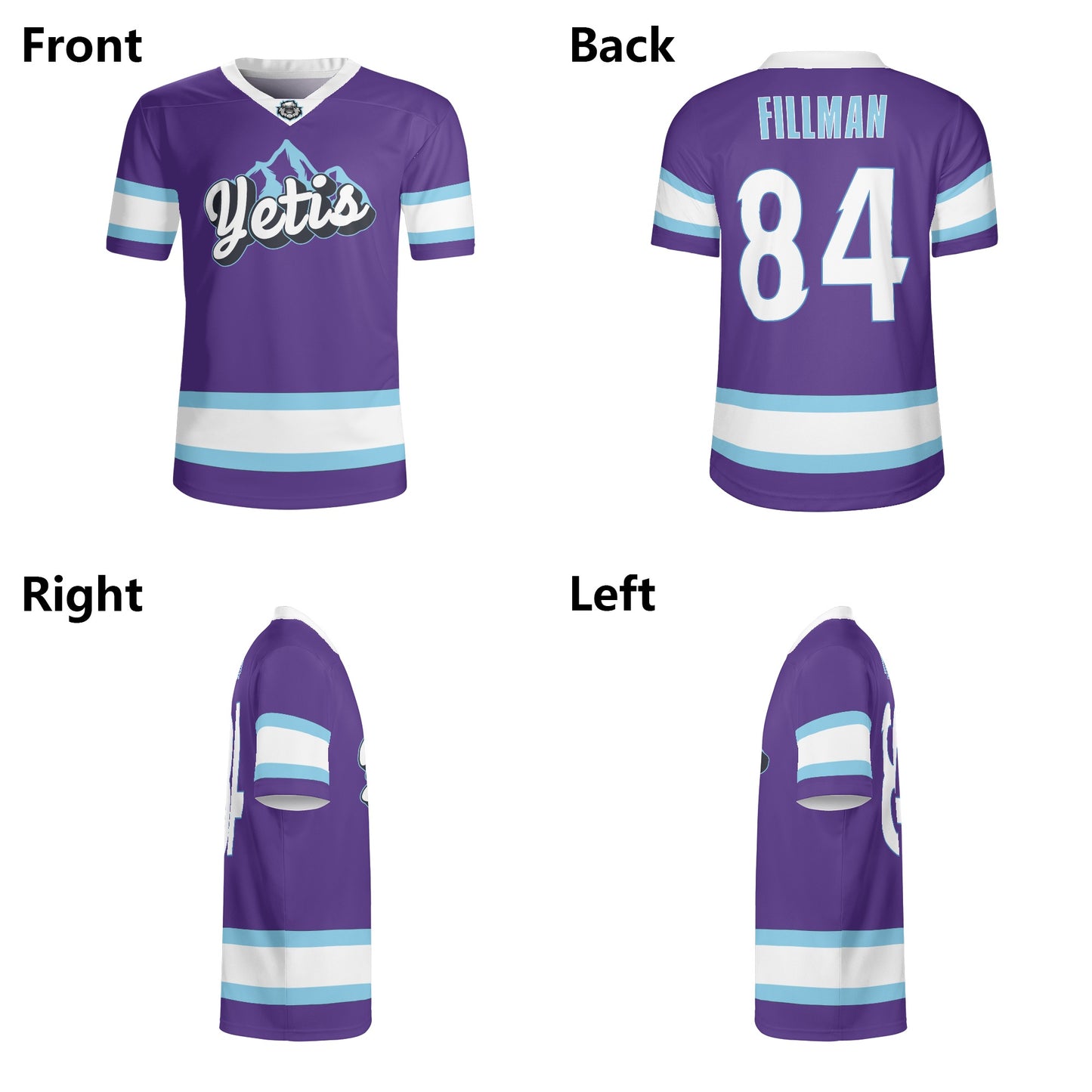 D5 Yetis Jersey - Fillman 84