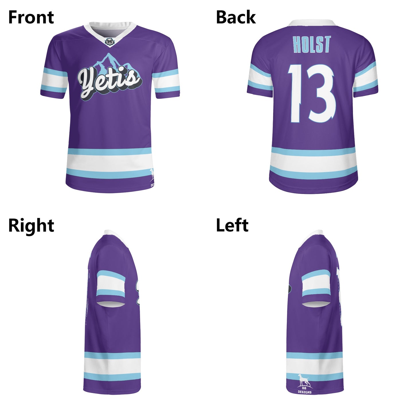 D4 Yetis Jersey - Holst 13