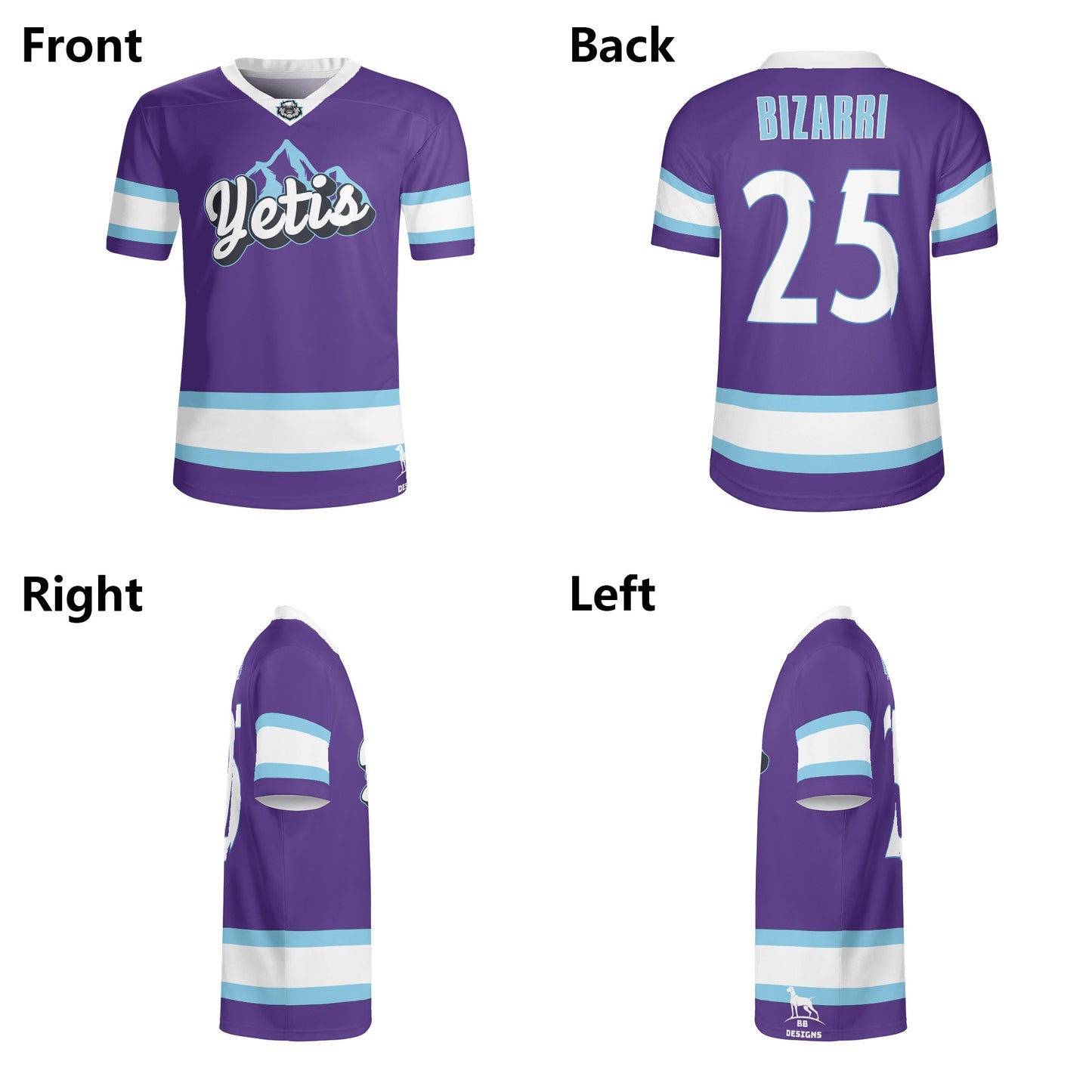 D4 Yetis Jersey - Bizarri 25