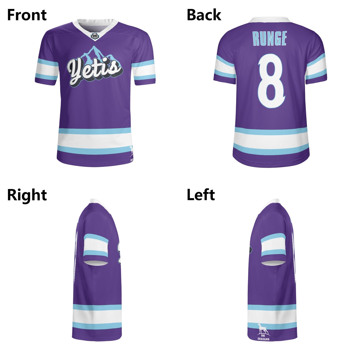 D4 Yetis Jersey - Runge 8