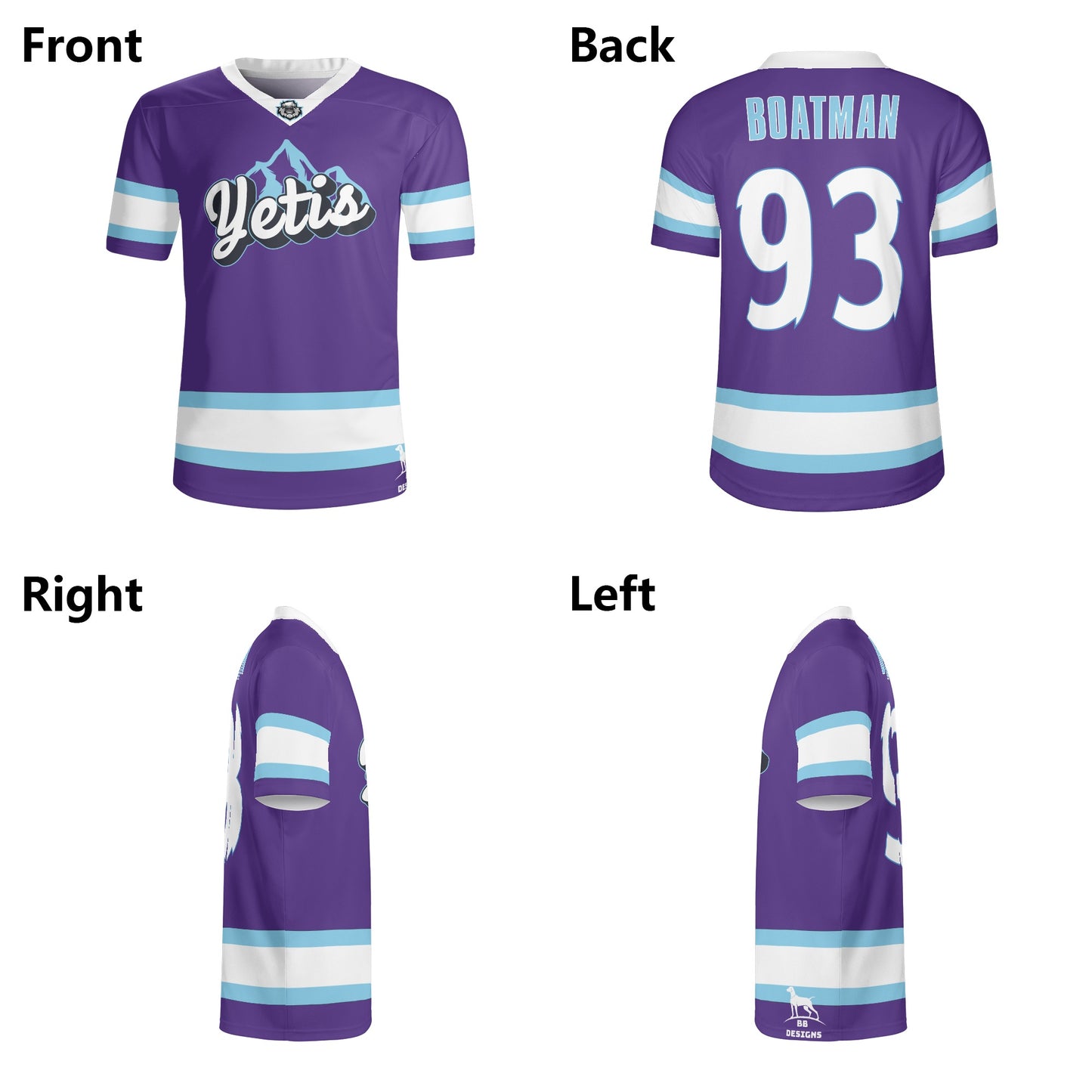 D4+ Yetis Jersey - Boatman 93