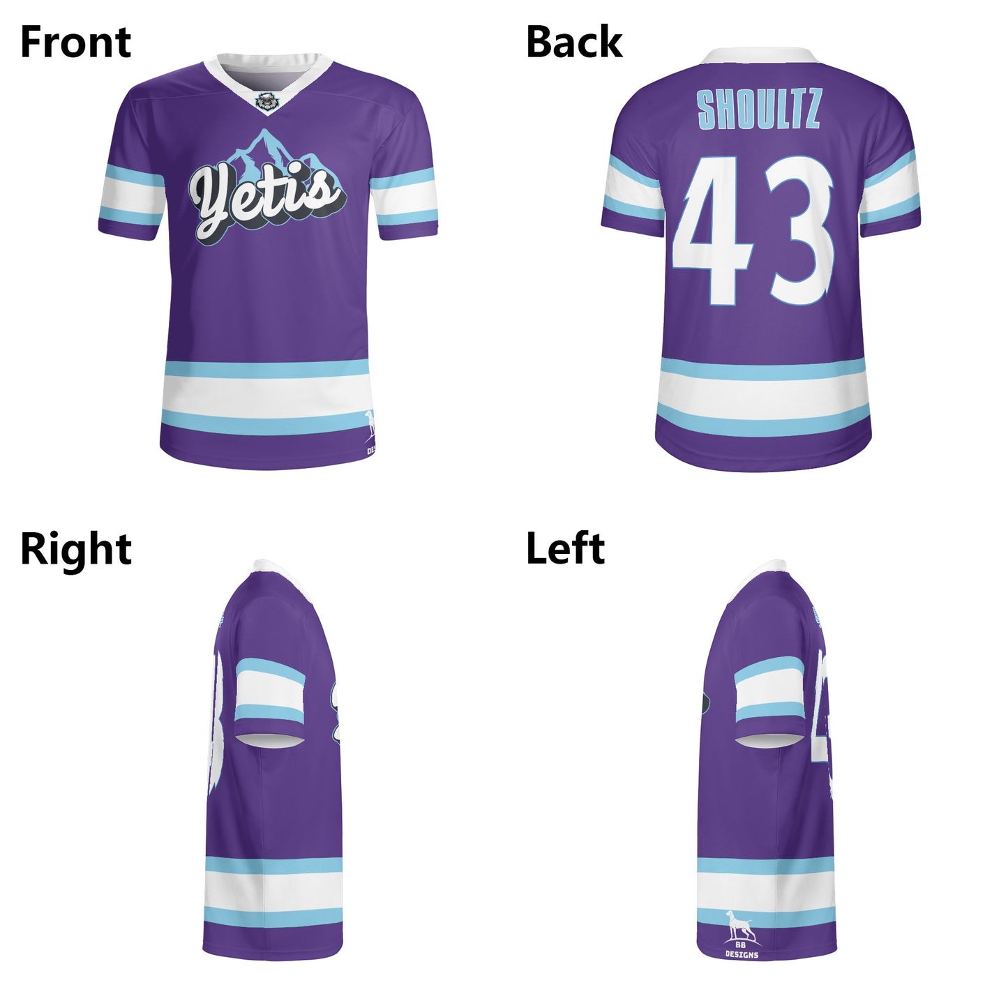 D4+ Yetis Jersey - Shoultz 43