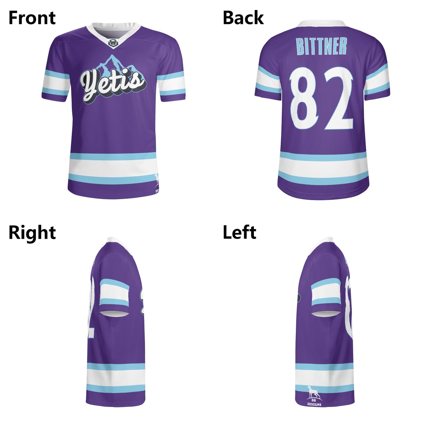 D4 Yetis Jersey - Bittner 82