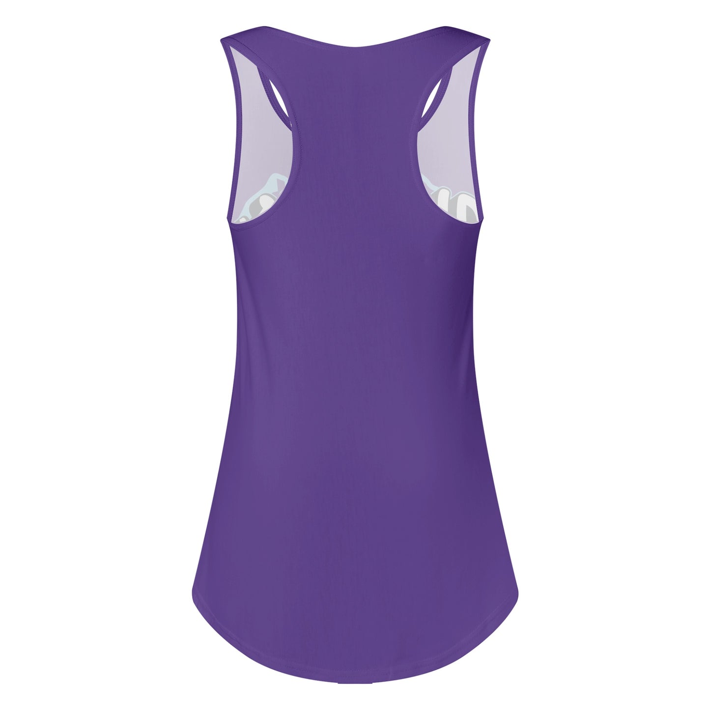Yetis Womens Loose Tank Tops (Purple)