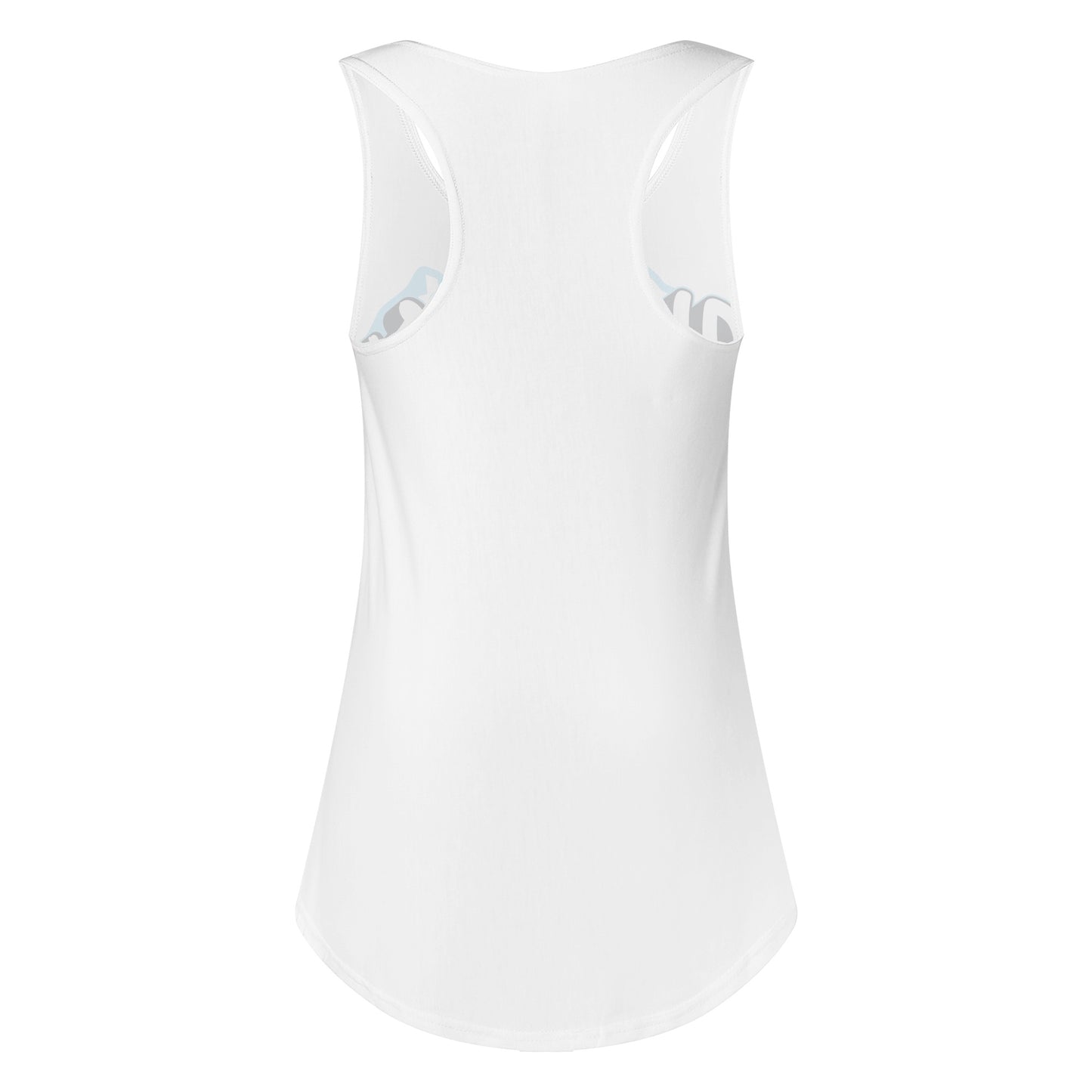 Yetis Womens Loose Tank Tops (White)