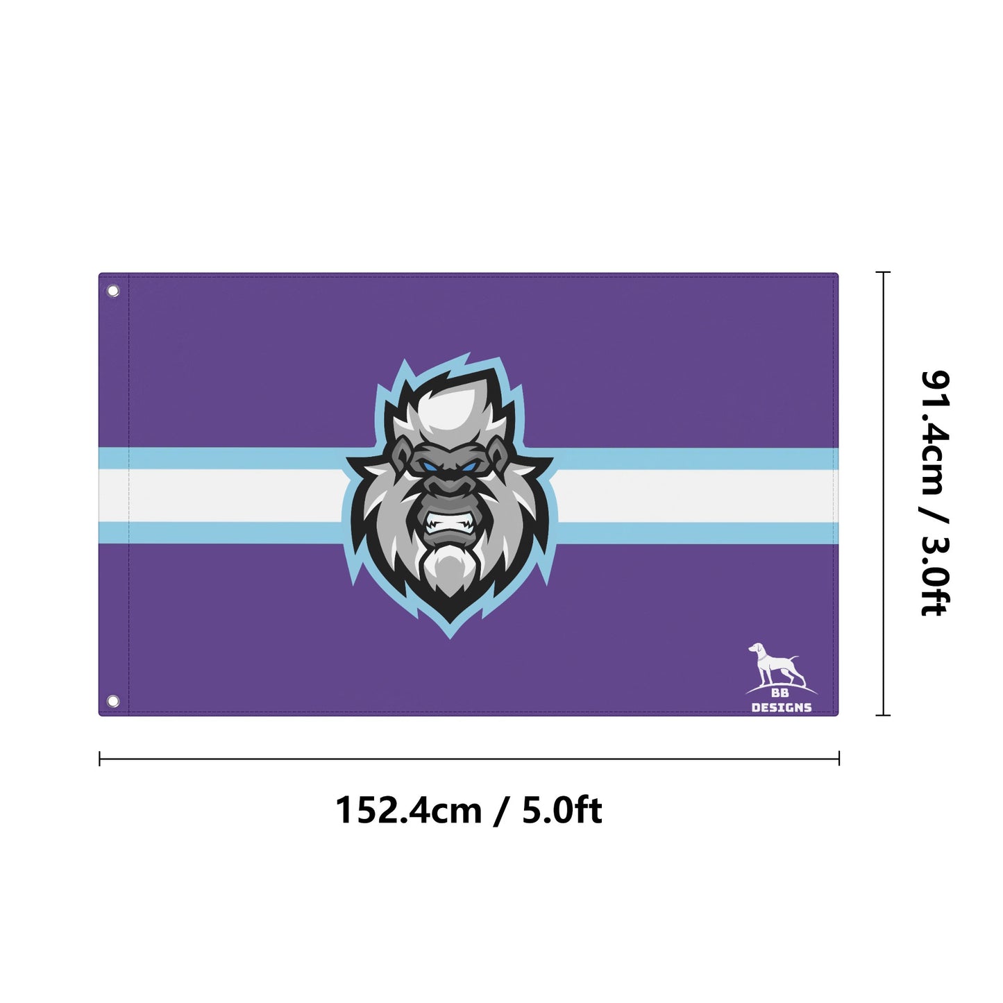 Yetis Flag 3x5 Ft