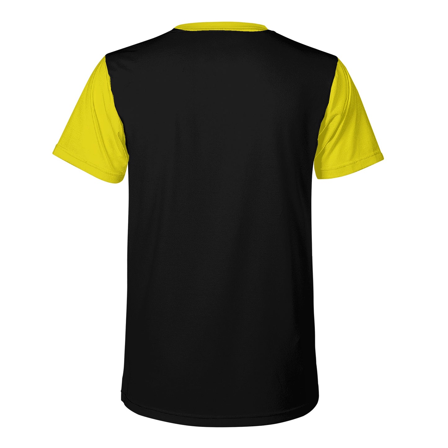 Arlington Bureaucrats All Over Print Staple T-Shirt (Black and Yellow)