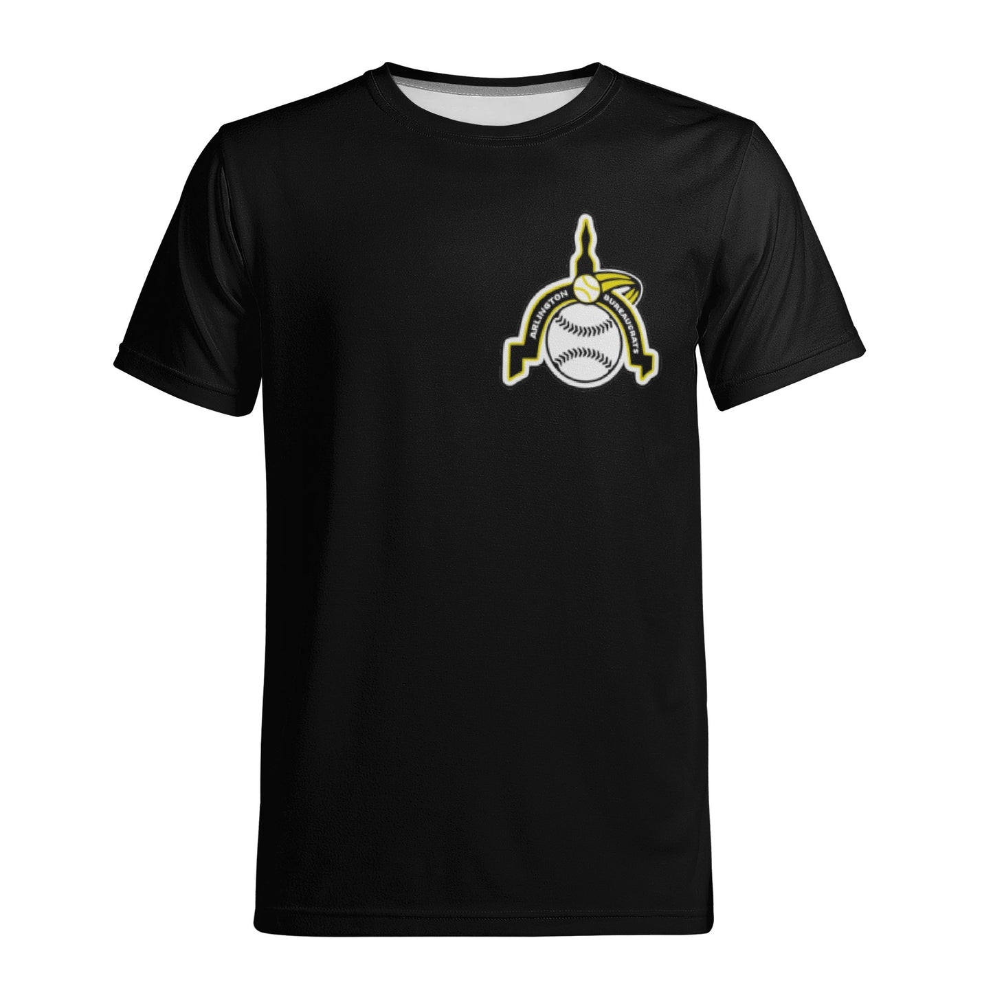 Arlington Bureacrats All Over Print Staple T-Shirt (Black)