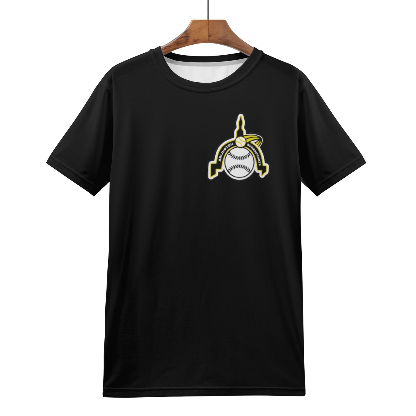 Arlington Bureacrats All Over Print Staple T-Shirt (Black)