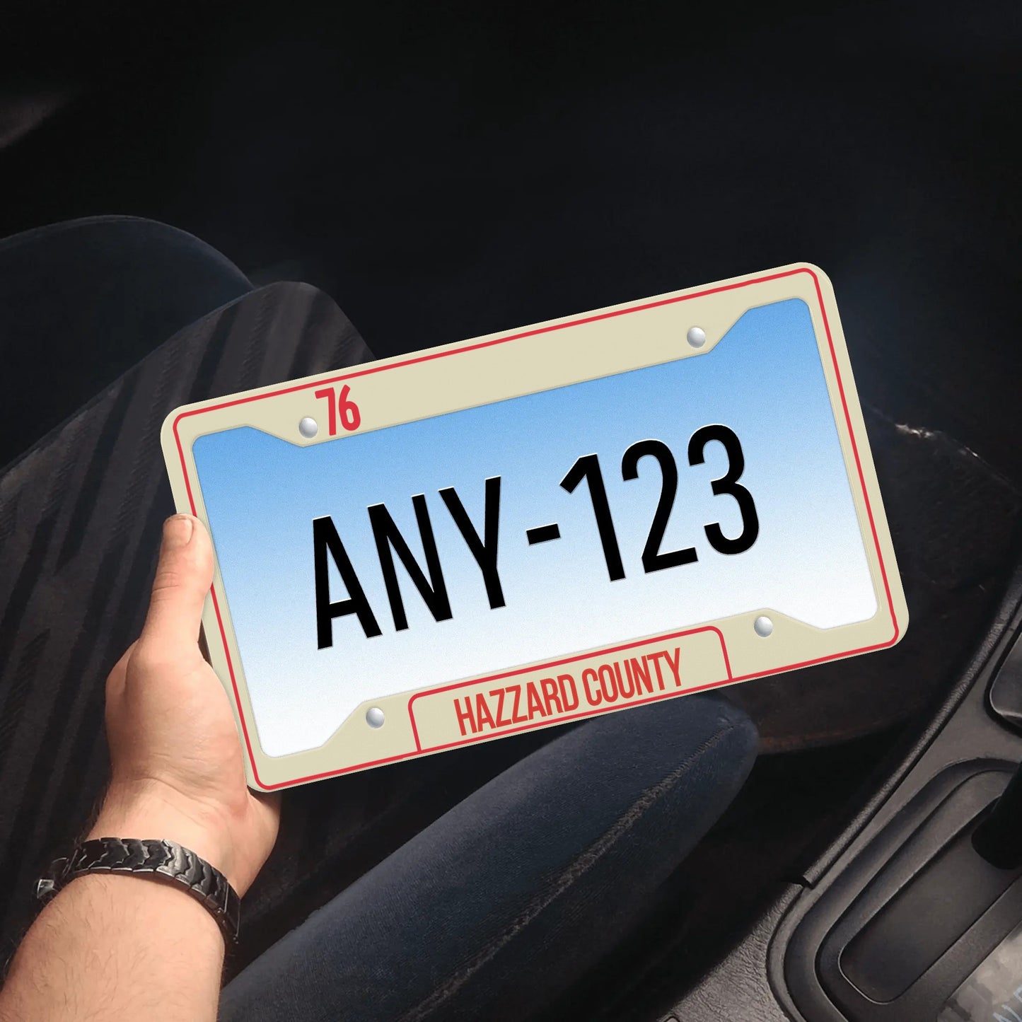 Hazzard County License Plate Frame