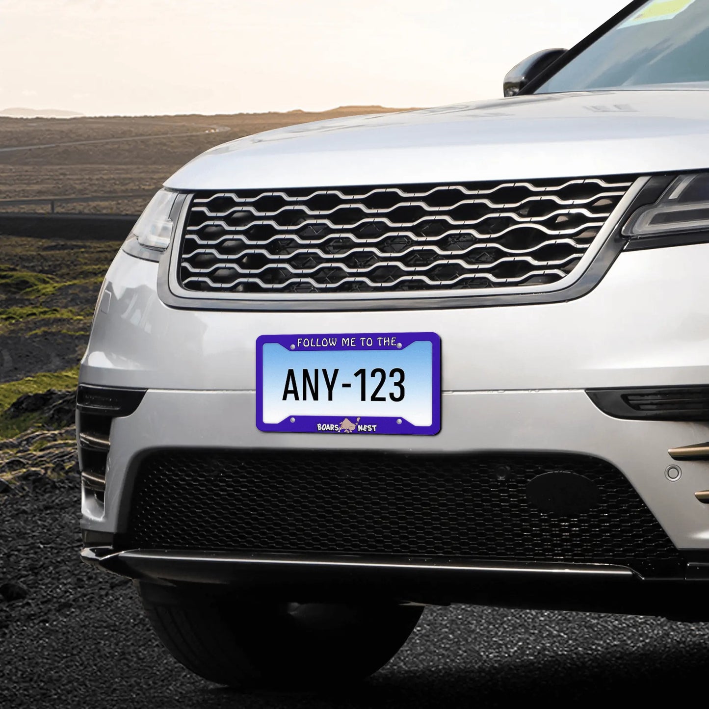 Boars Nest License Plate Frame