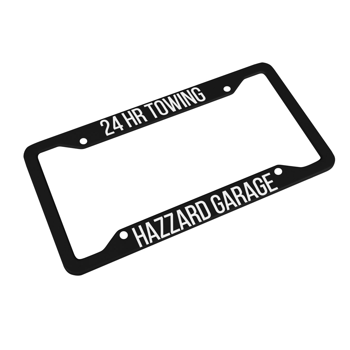 Hazzard Garage License Plate Frame