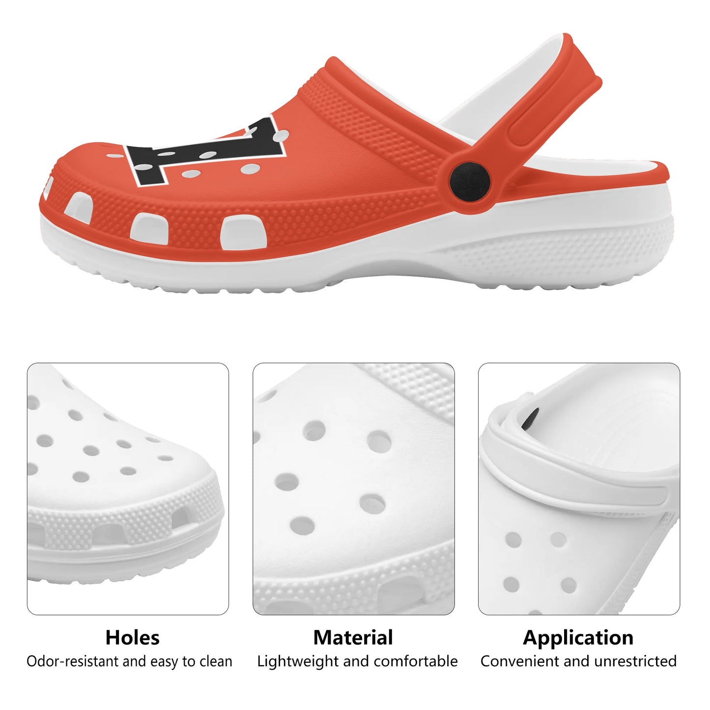 01 General Lee Men's Clogs (White)
