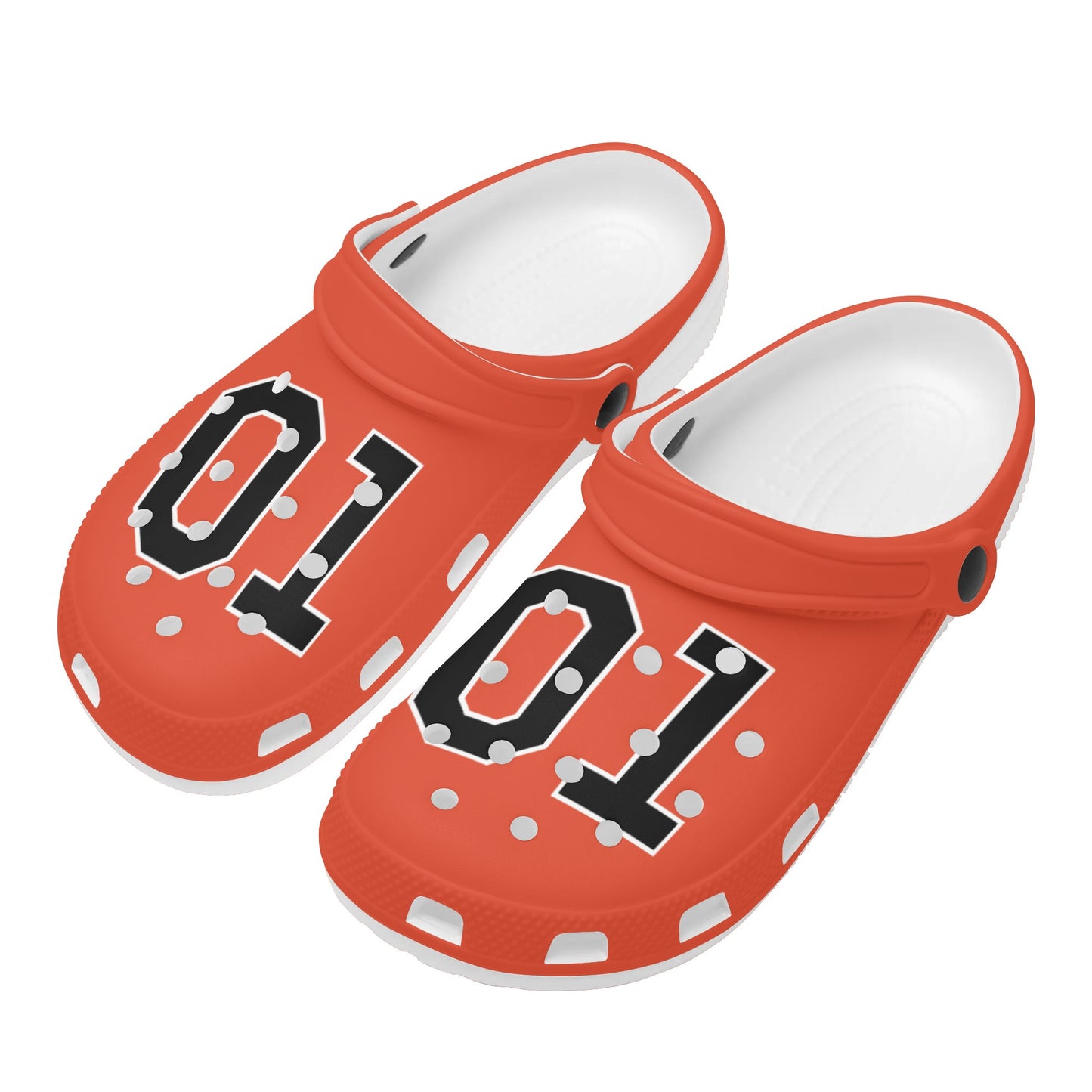 01 General Lee Men's Clogs (White)