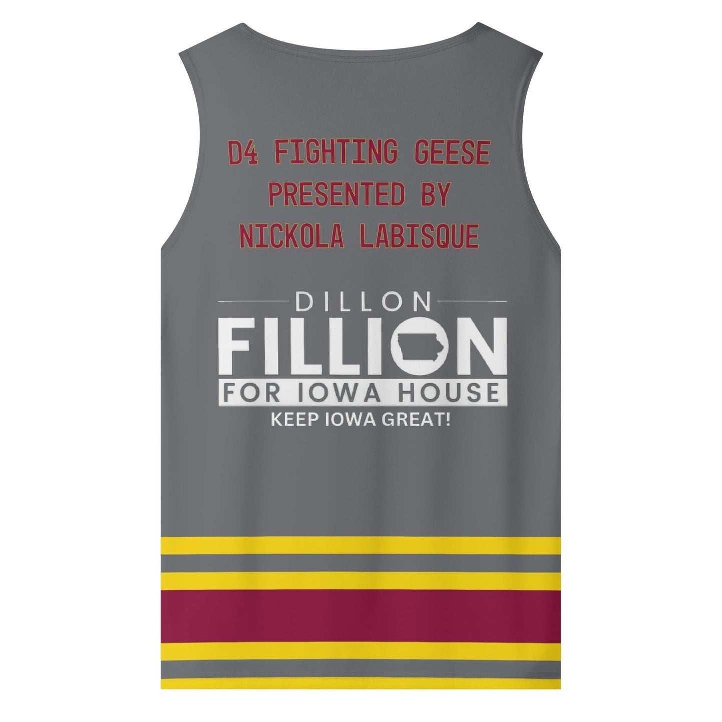 Fighting Geese Mens Sleeveless Tank Top