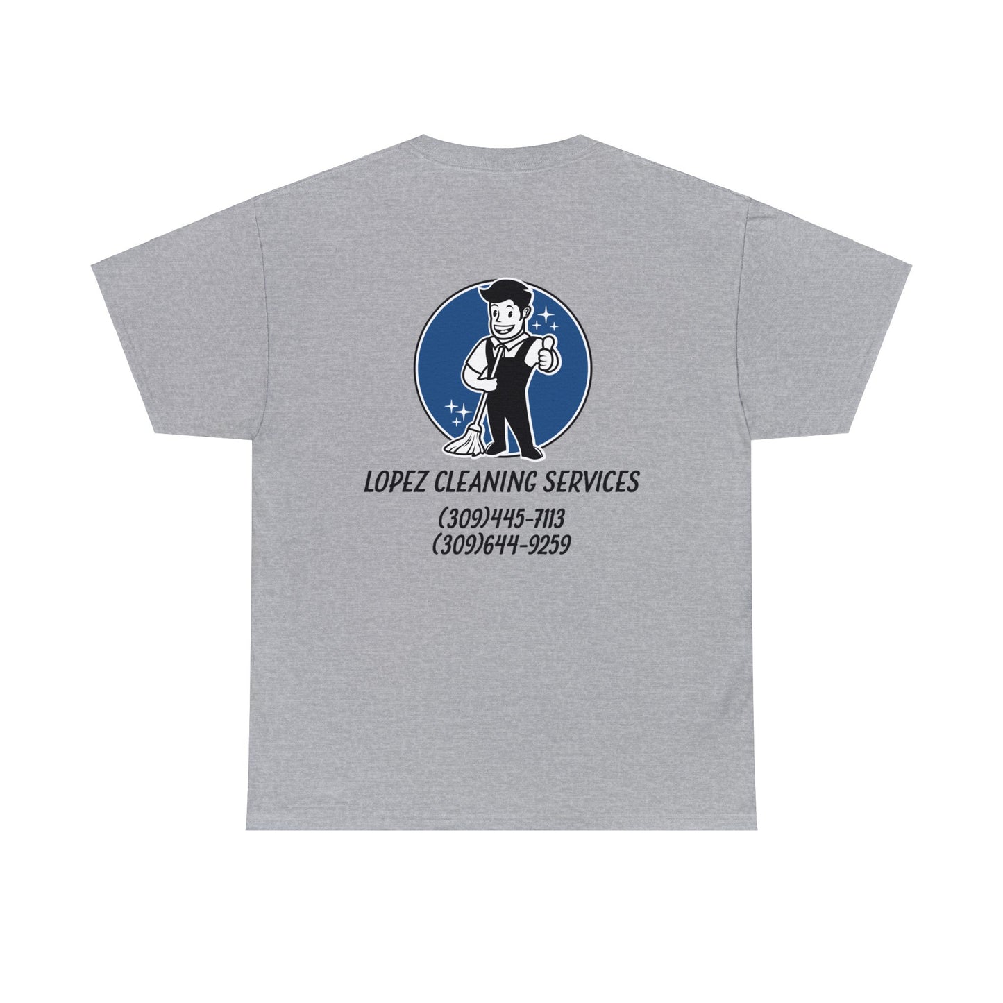 Lopez Cleaning Services Heavy Cotton Tee