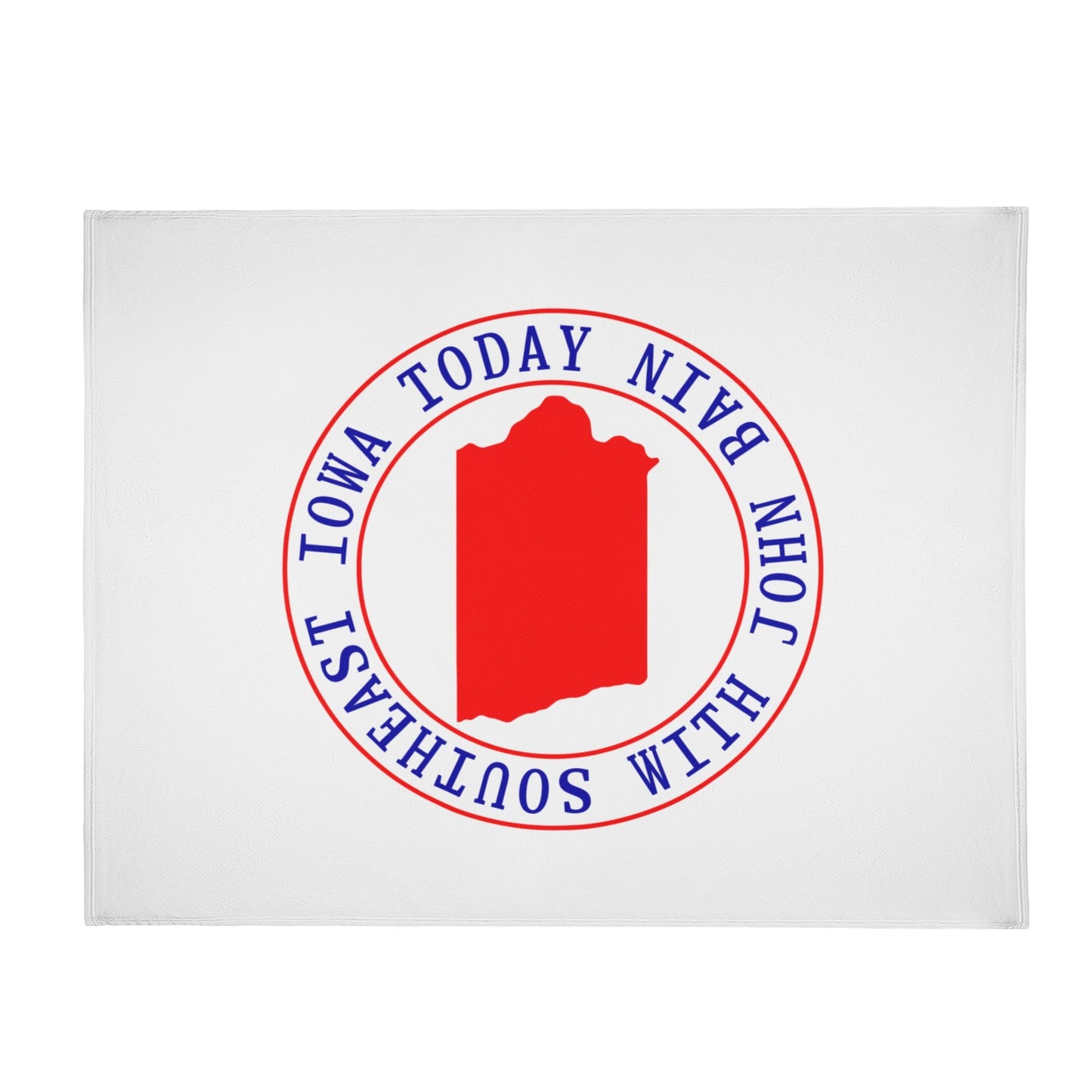 Southeast Iowa Today with John Bain Flannel Breathable Blanket 4 Sizes