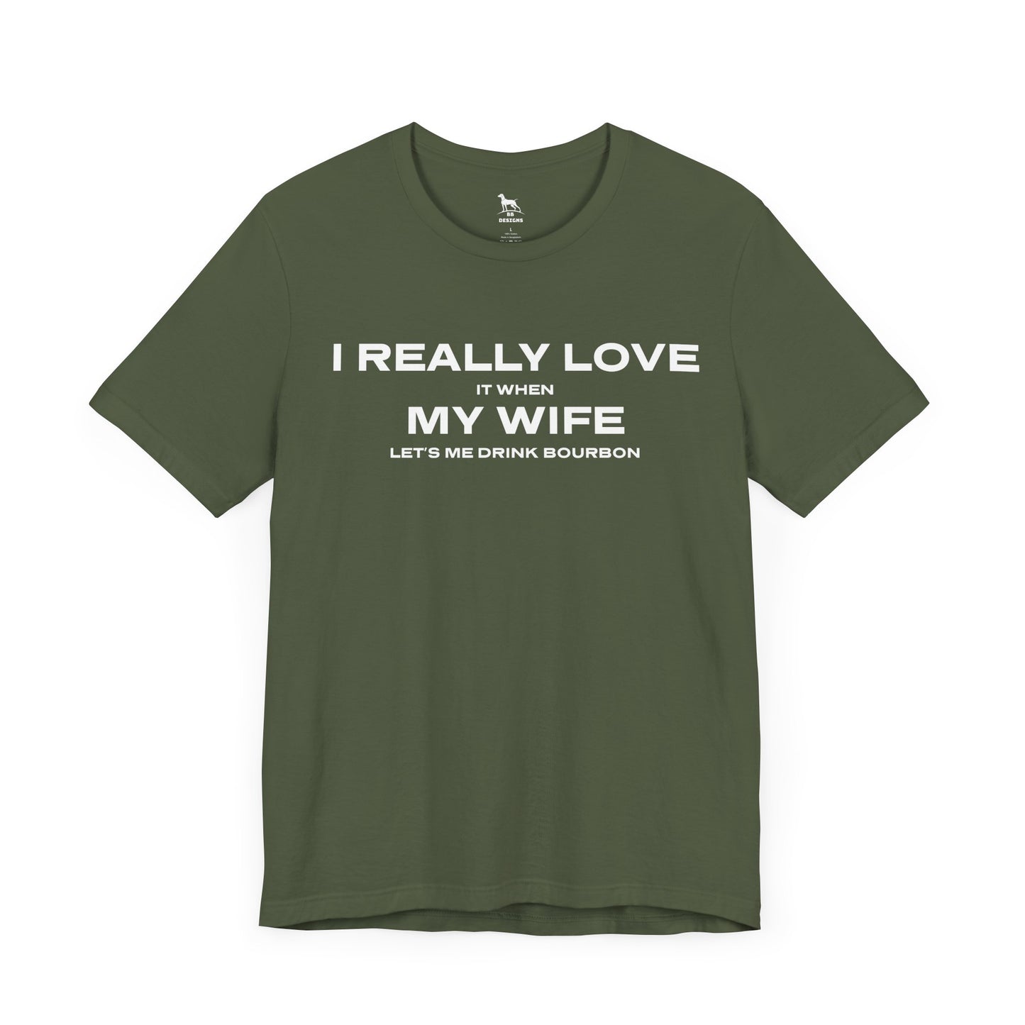 I Really Love My Wife Short Sleeve Tee