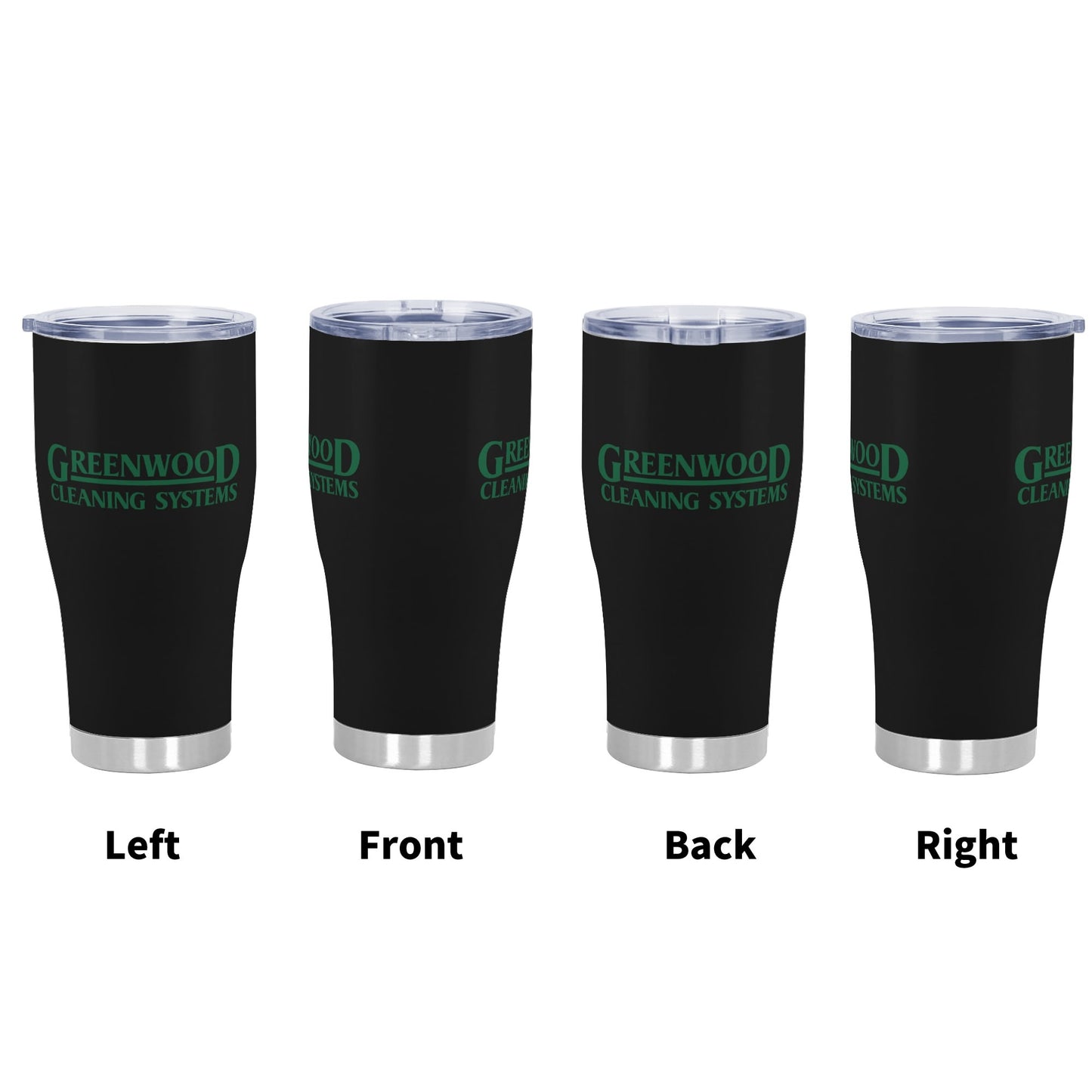 Greenwood Cleaning Systems Stainless Steel Tumbler 30oz