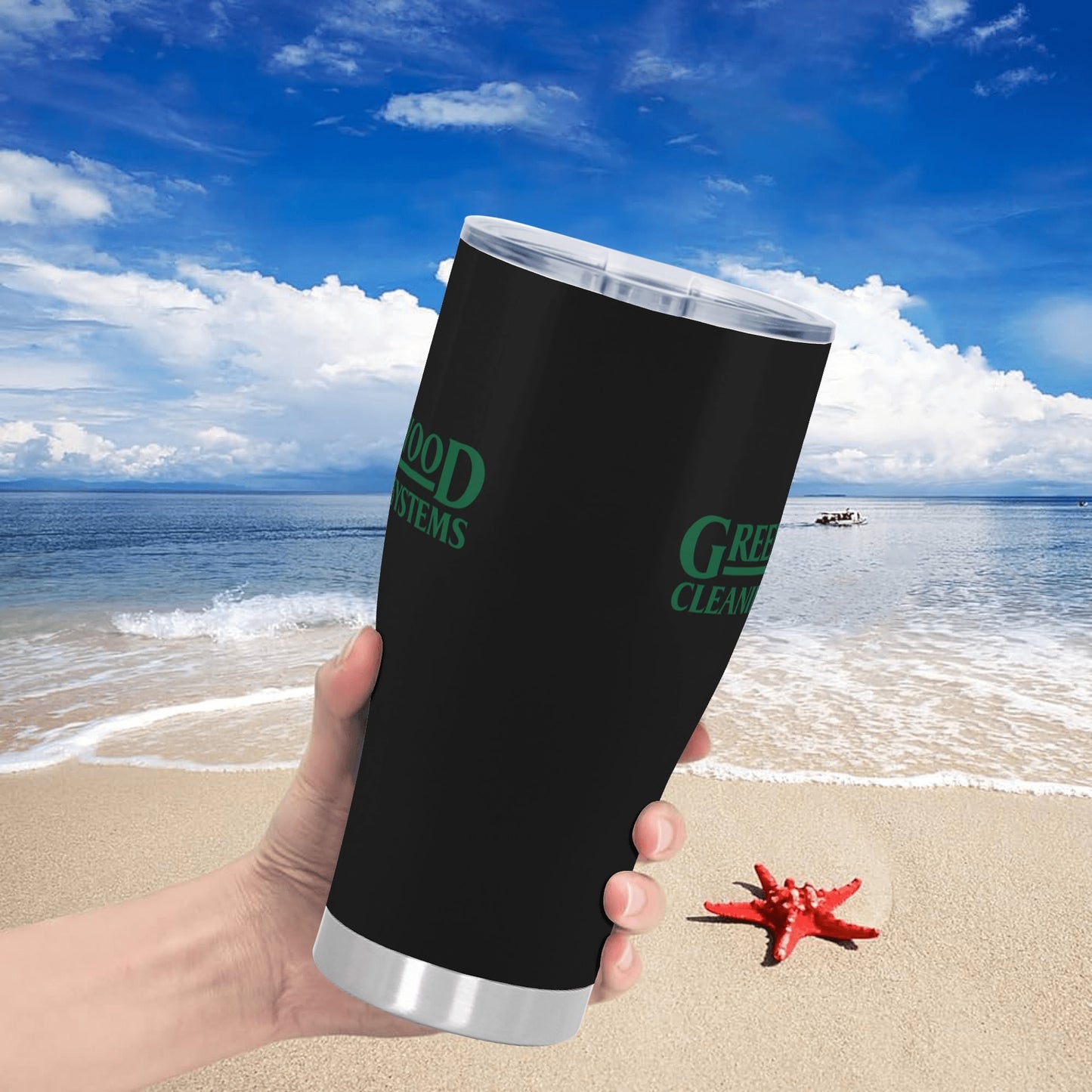 Greenwood Cleaning Systems Stainless Steel Tumbler 30oz