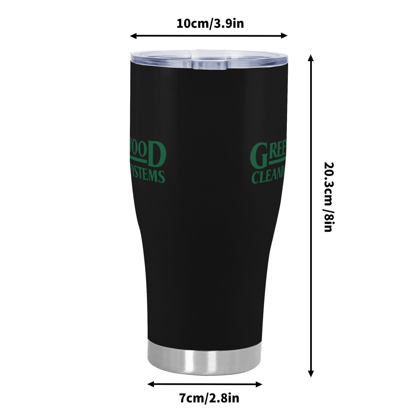 Greenwood Cleaning Systems Stainless Steel Tumbler 30oz