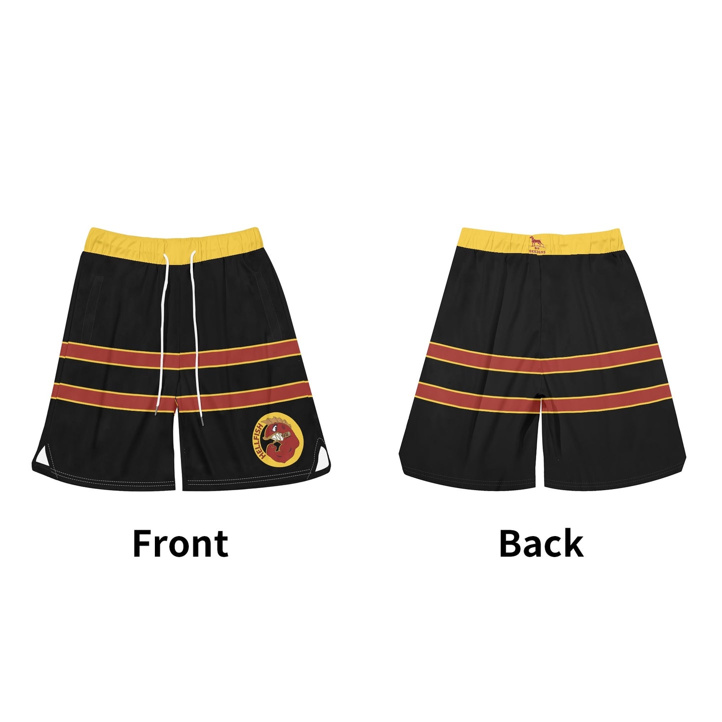 Hellfish Shorts with Pockets