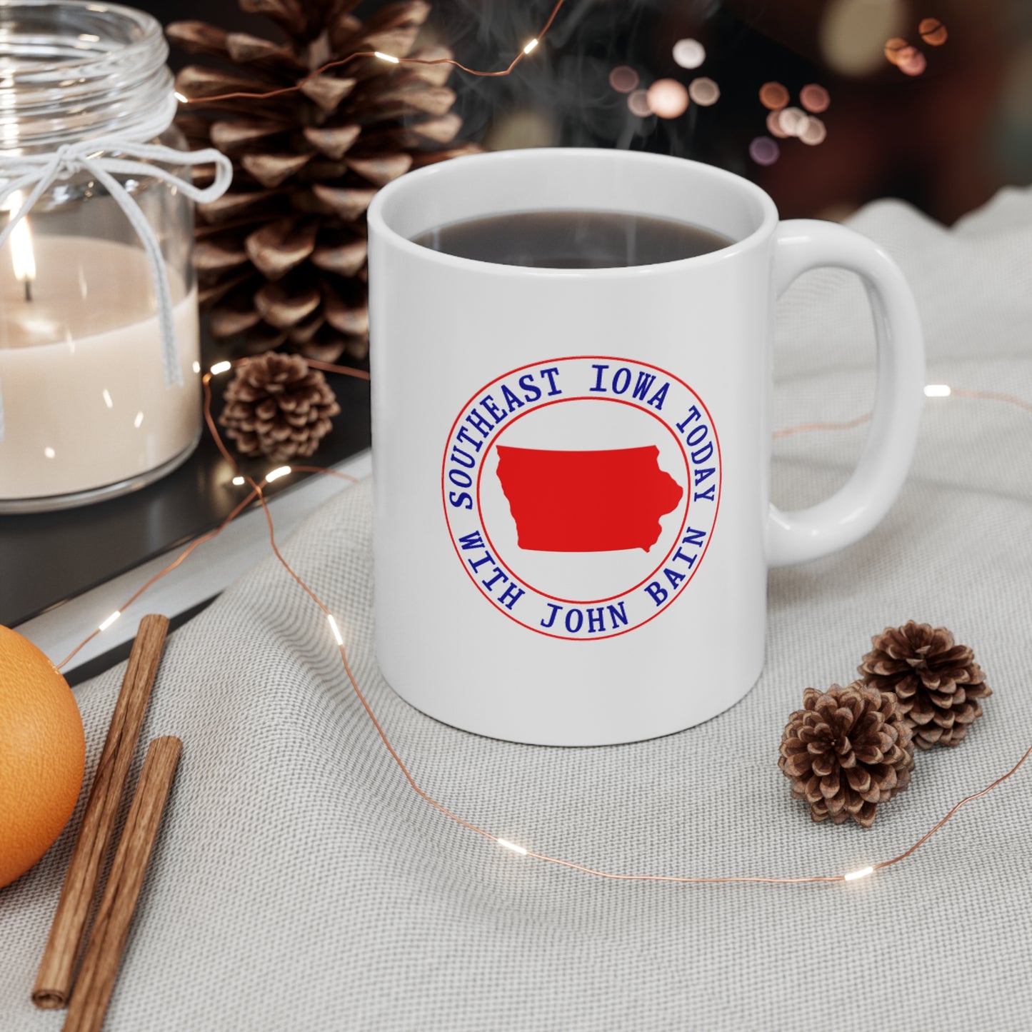 Southeast Iowa Today with John Bain Ceramic Mug 11oz