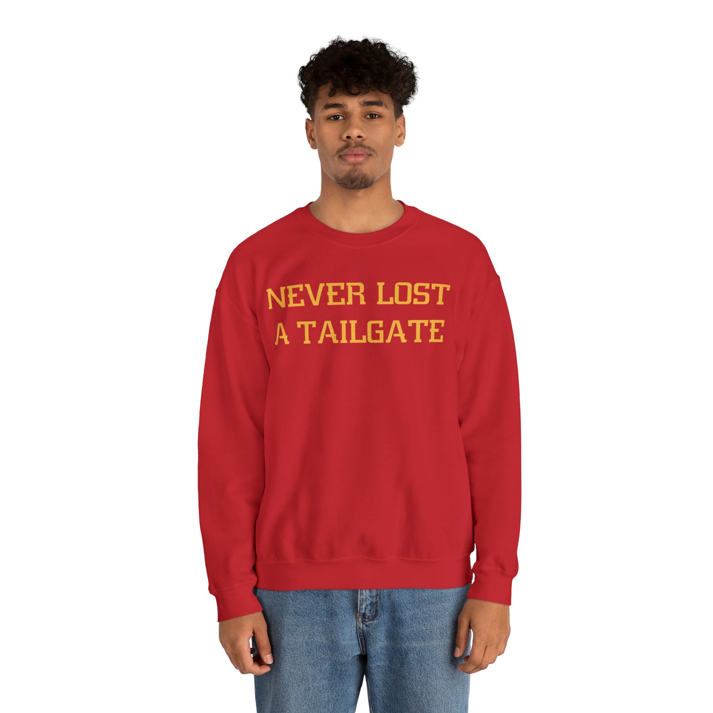 Never Lost a Tailgate Crewneck Sweatshirt