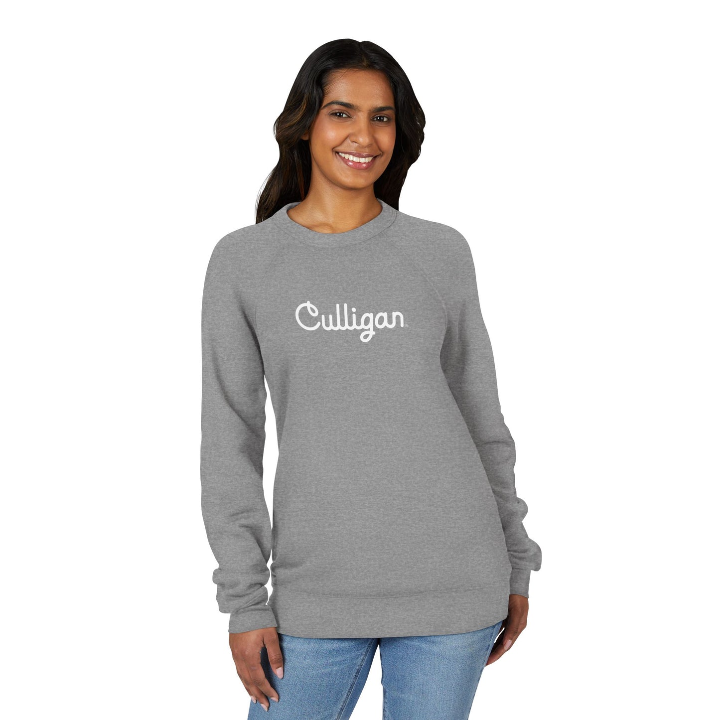 Culligan Unisex Sponge Fleece Raglan Sweatshirt