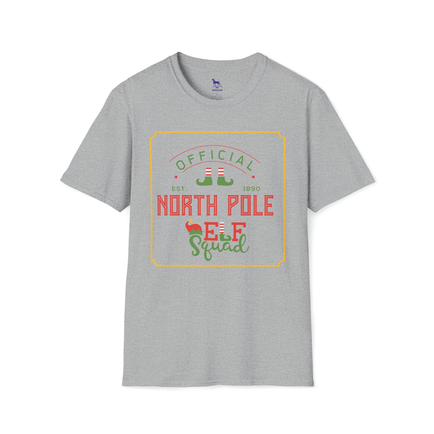 Official North Pole Elf Squad Softstyle T-Shirt