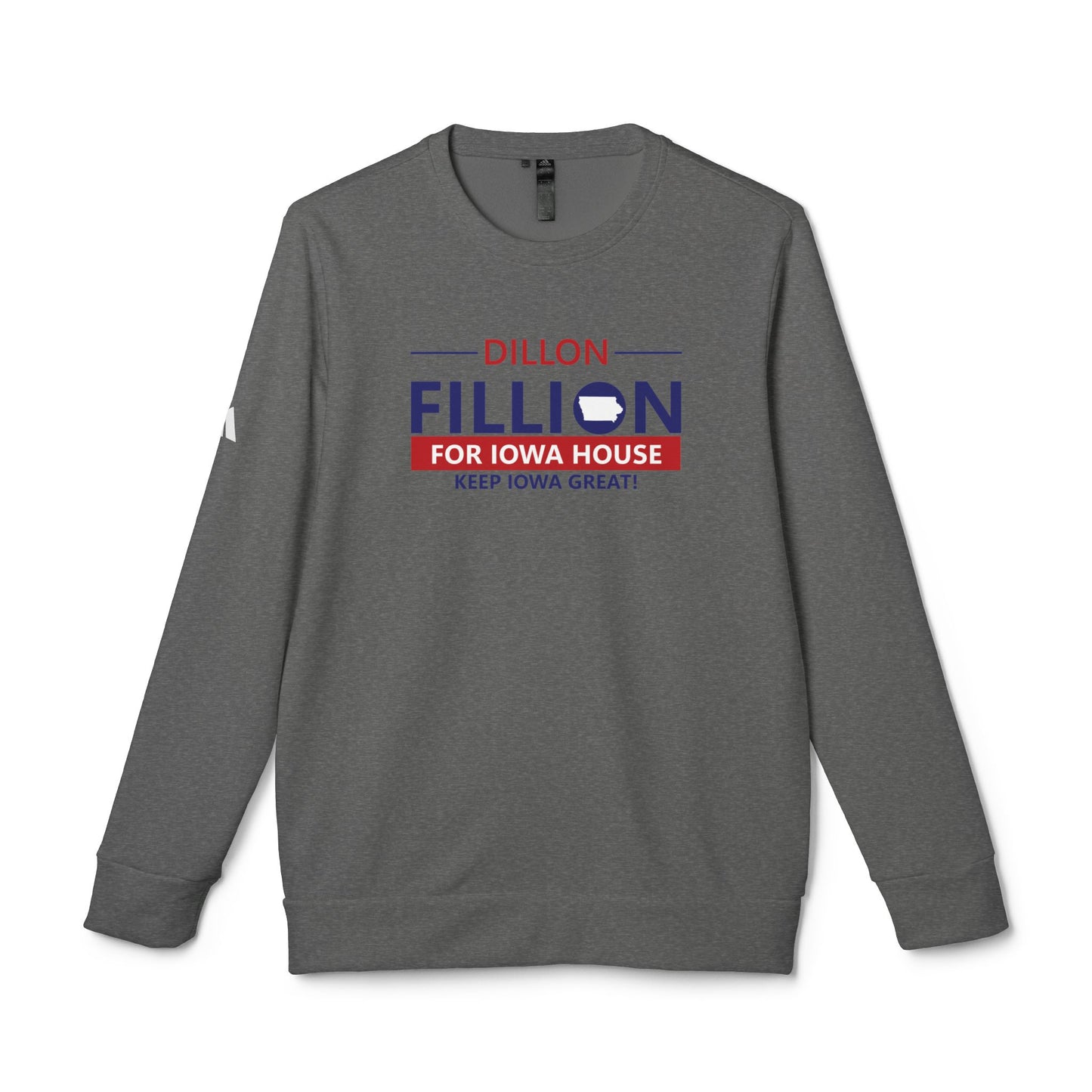 Fillion adidas Unisex Fleece Crewneck Sweatshirt