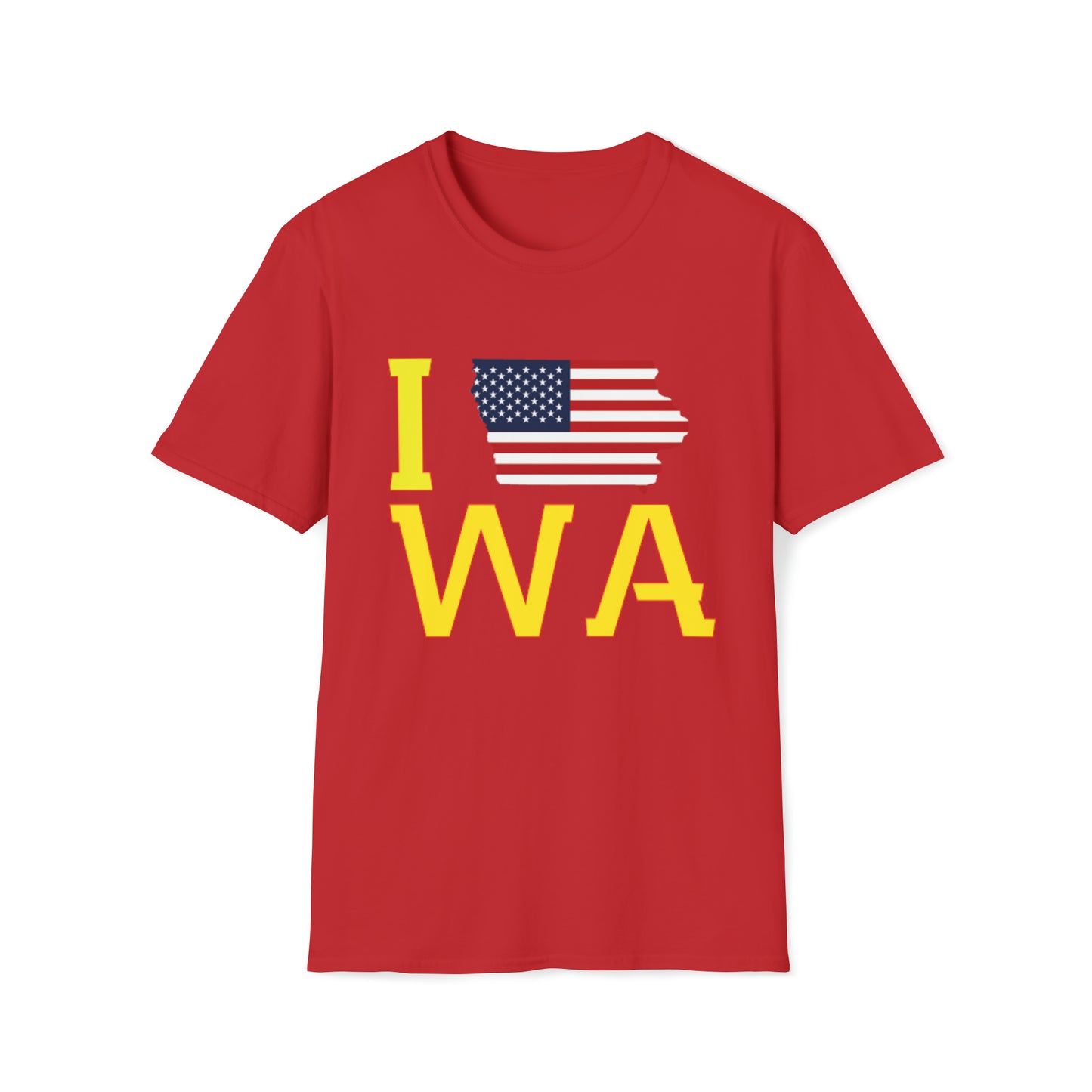 Iowa Patriotic Softstyle T-Shirt