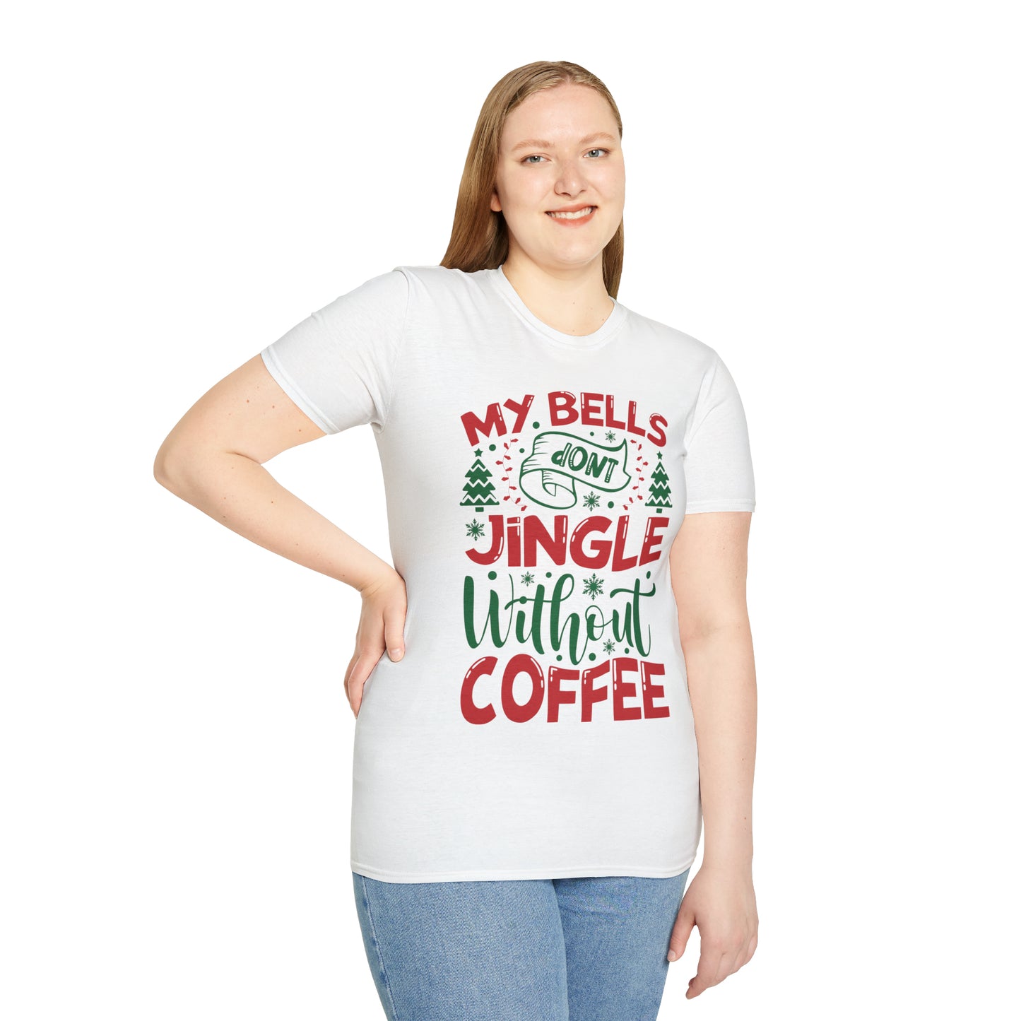 My Bells Don't Jingle Without Coffee Softstyle T-Shirt