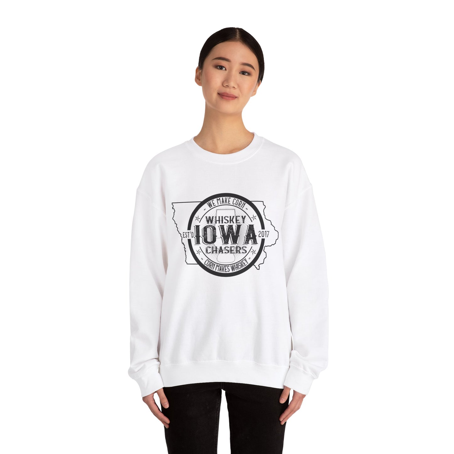 Iowa Whiskey Chasers Heavy Blend™ Crewneck Sweatshirt