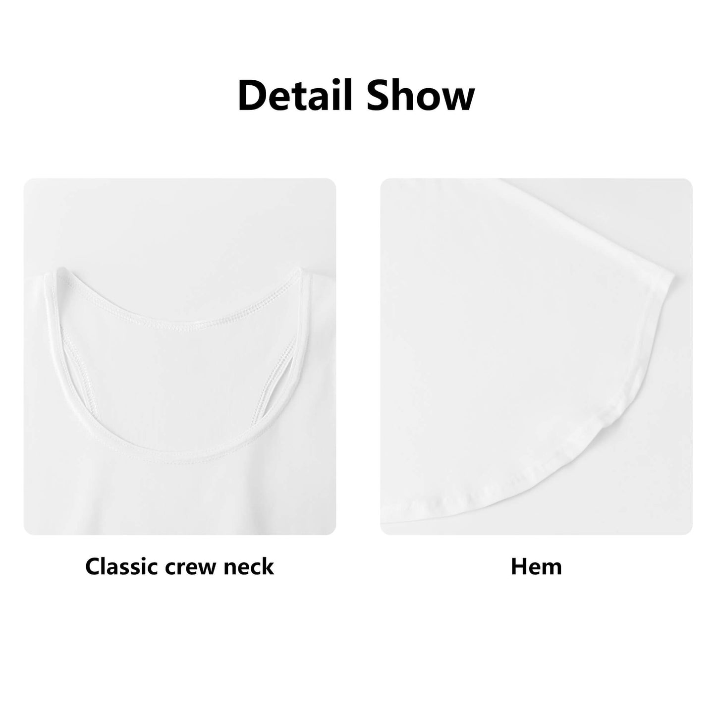 Yetis Womens Loose Tank Tops (White)