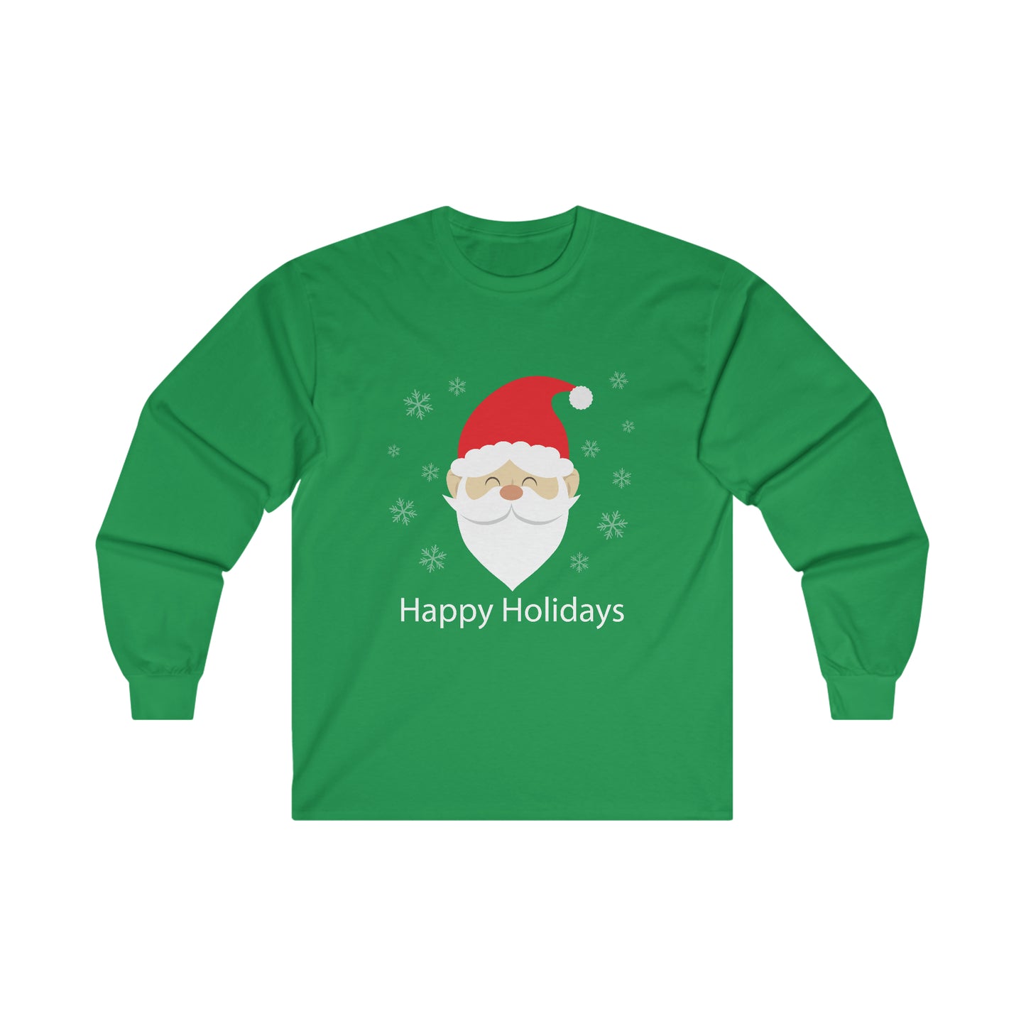 Happy Holidays Santa Ultra Cotton Long Sleeve Tee
