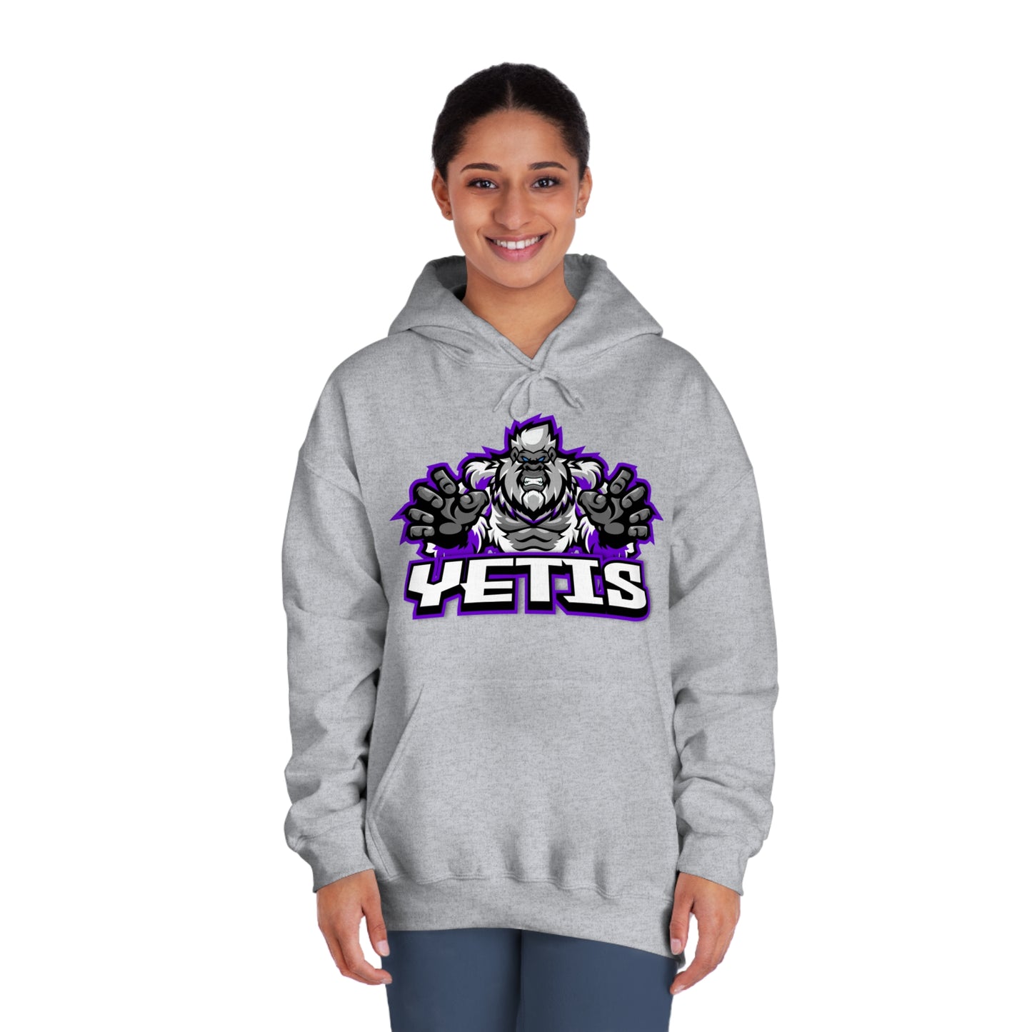 Yetis Logo Unisex DryBlend® Hooded Sweatshirt