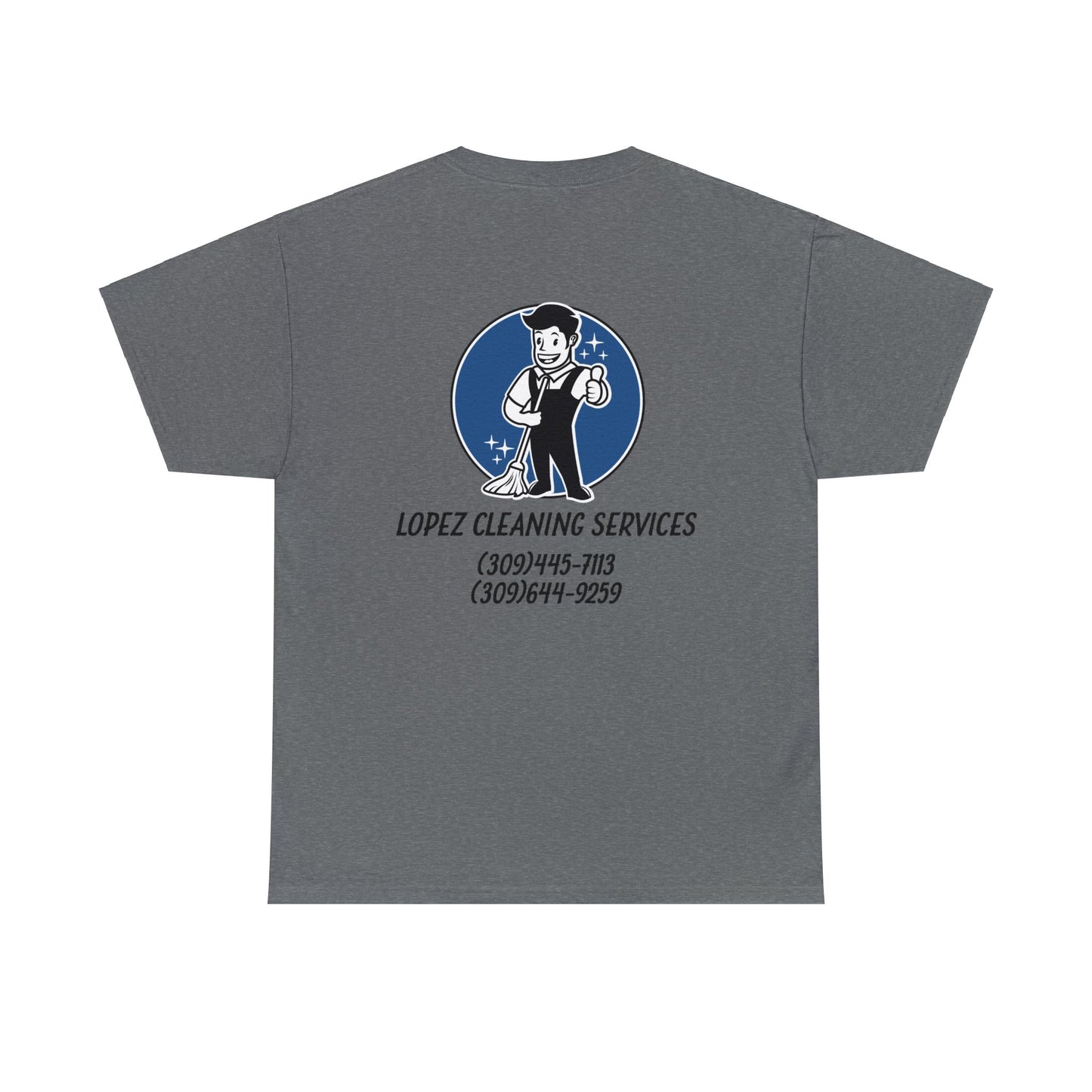 Lopez Cleaning Services Heavy Cotton Tee