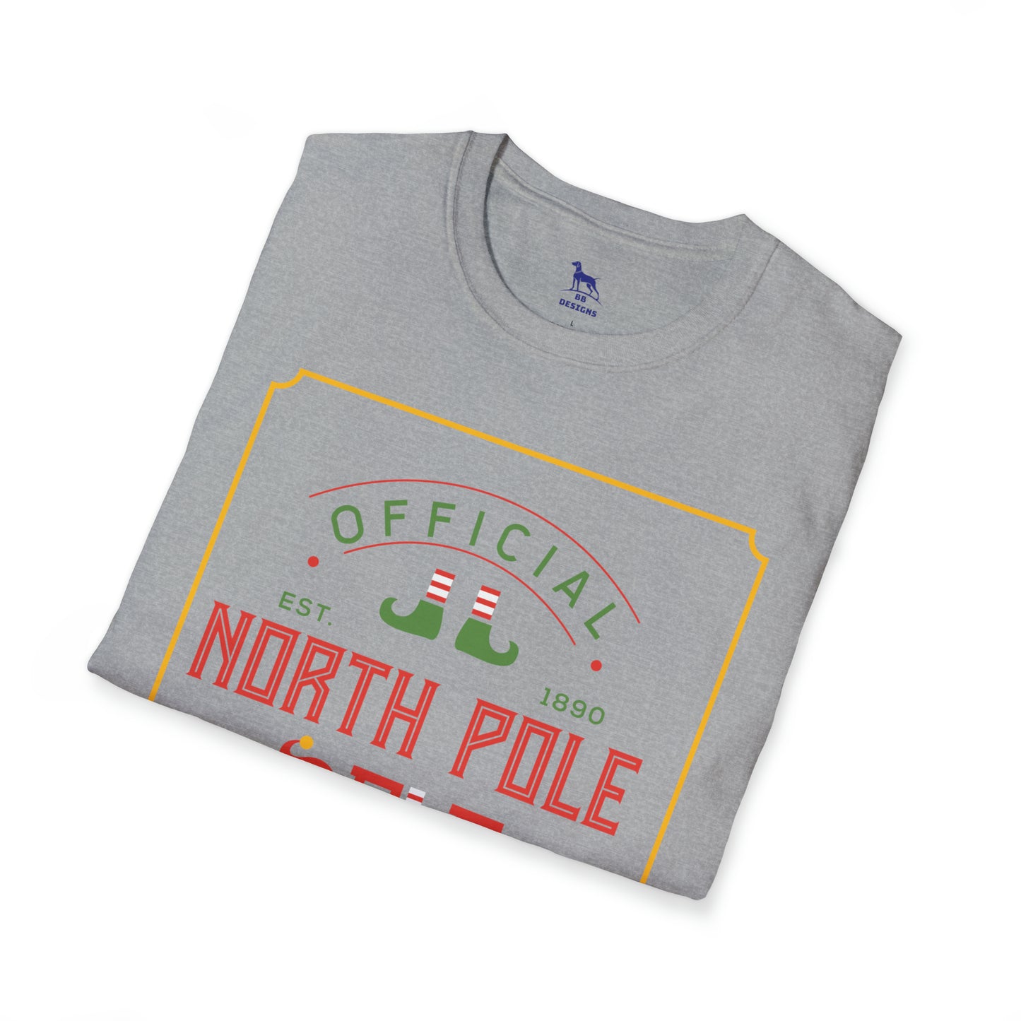 Official North Pole Elf Squad Softstyle T-Shirt