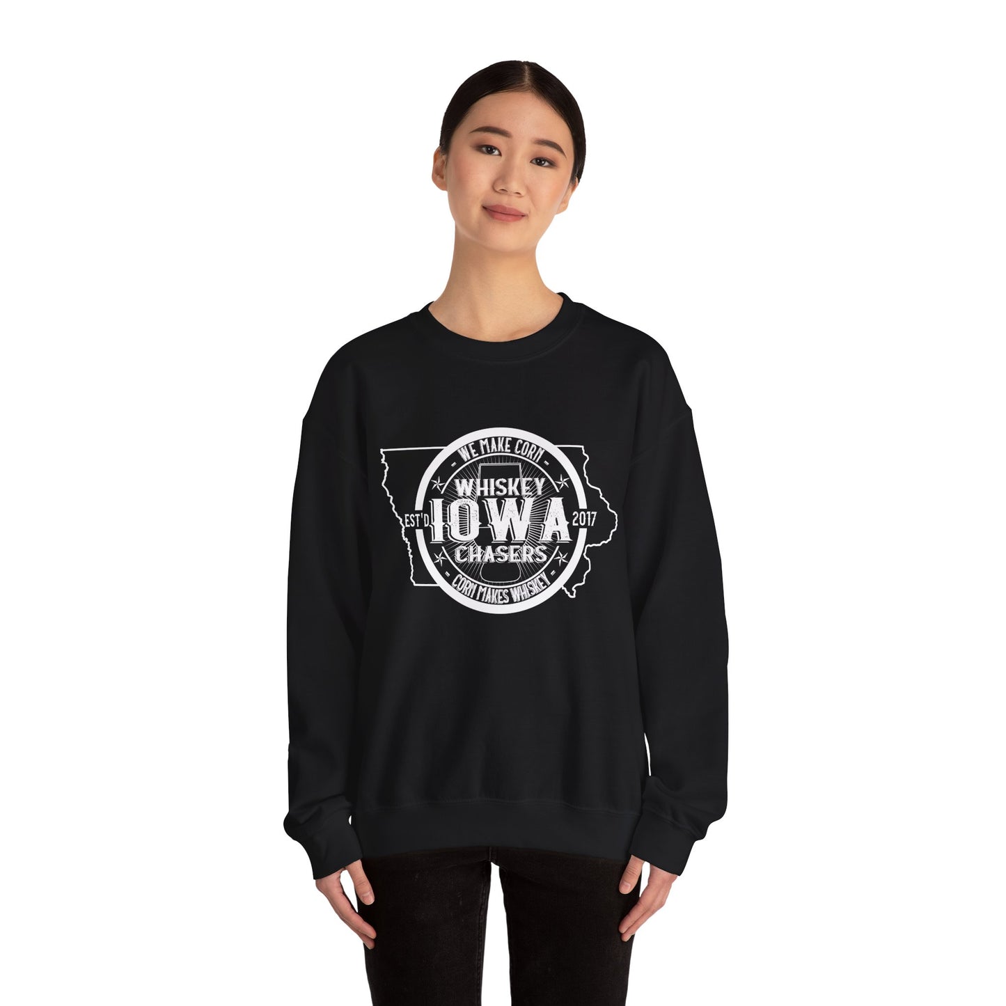 Iowa Whiskey Chasers Heavy Blend™ Crewneck Sweatshirt