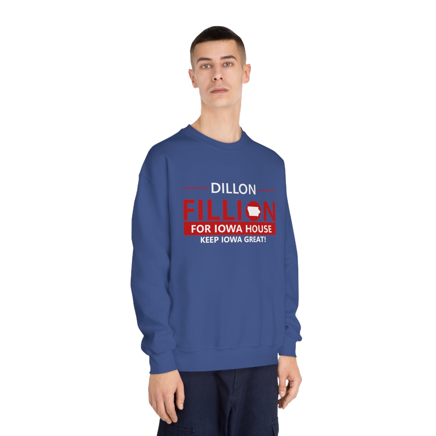 Fillion Unisex DryBlend® Crewneck Sweatshirt
