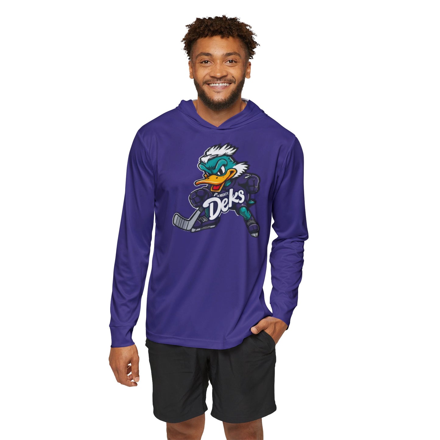 Mighty Deks Men's Sports Warmup Hoodie (Purple)- Schlemme 27