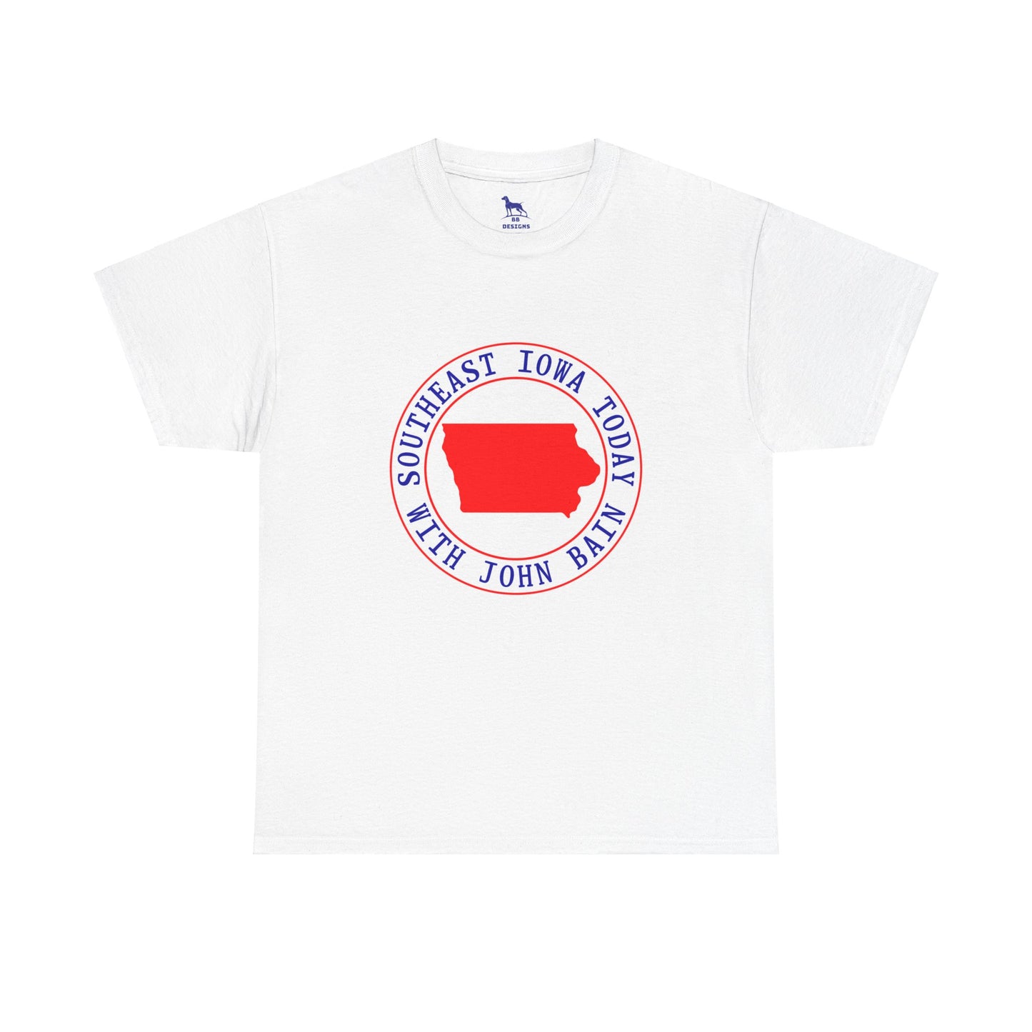 Southeast Iowa Today with John Bain Heavy Cotton Tee