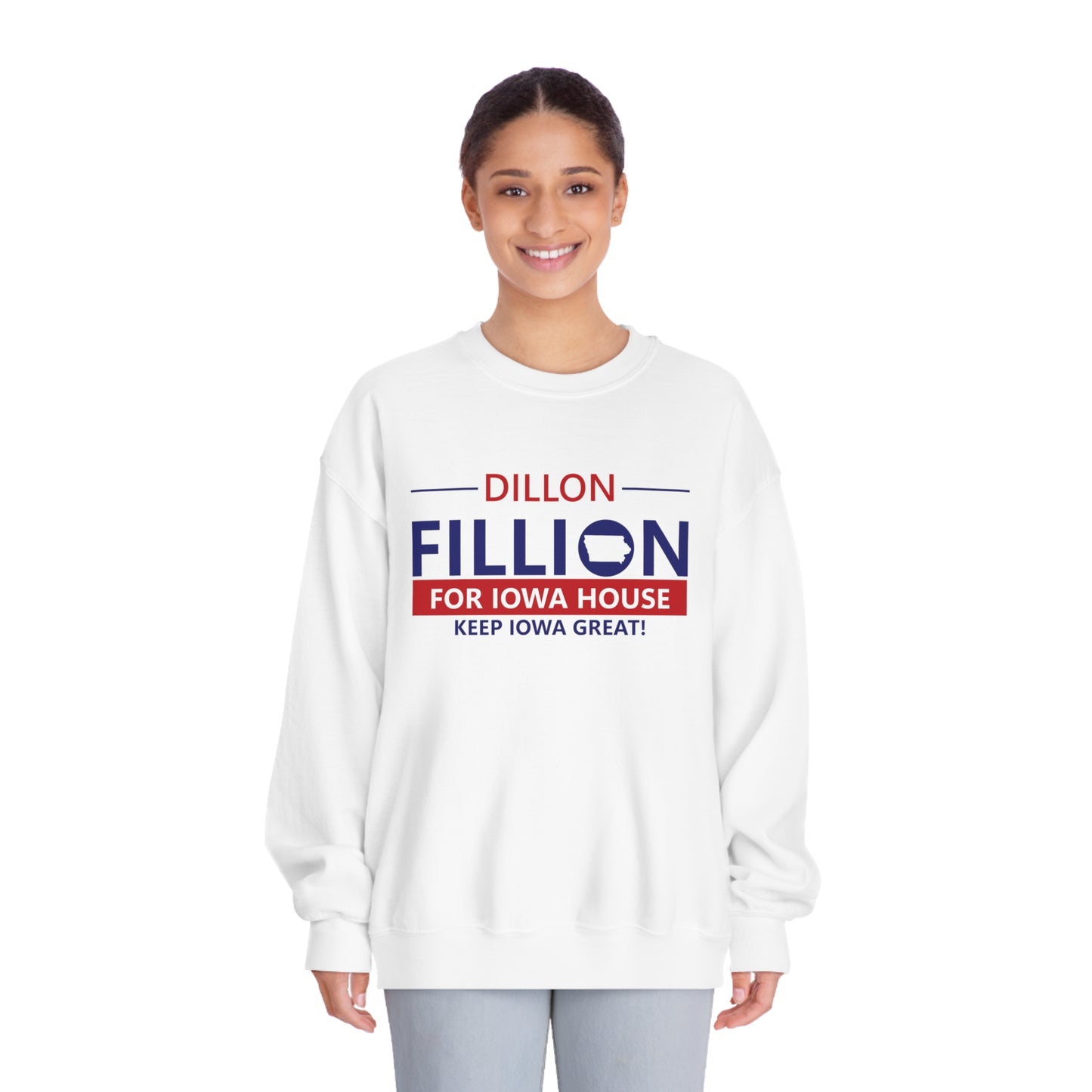 Fillion Unisex DryBlend® Crewneck Sweatshirt