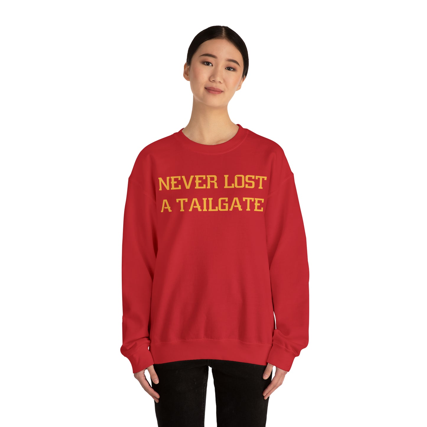 Never Lost a Tailgate Crewneck Sweatshirt