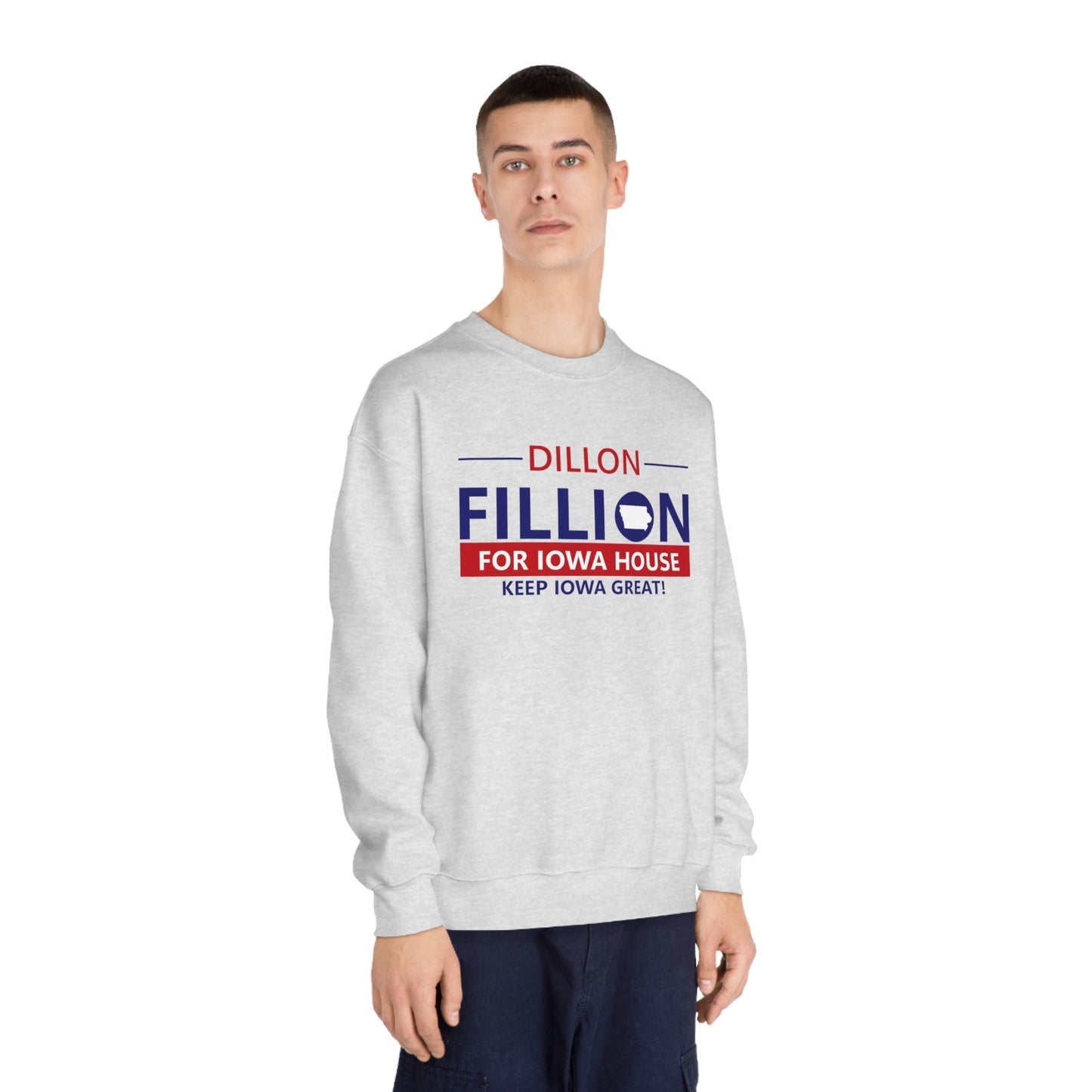 Fillion Unisex DryBlend® Crewneck Sweatshirt