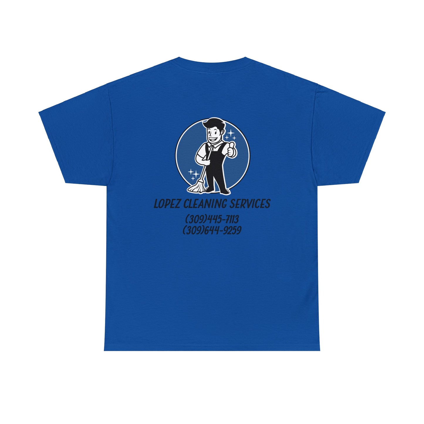 Lopez Cleaning Services Heavy Cotton Tee