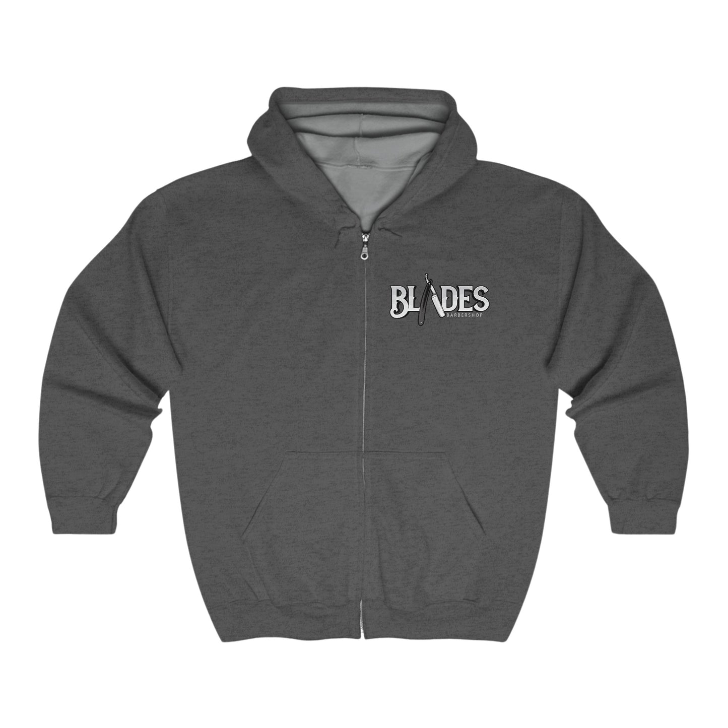 Blades Heavy Blend™ Full Zip Hooded Sweatshirt