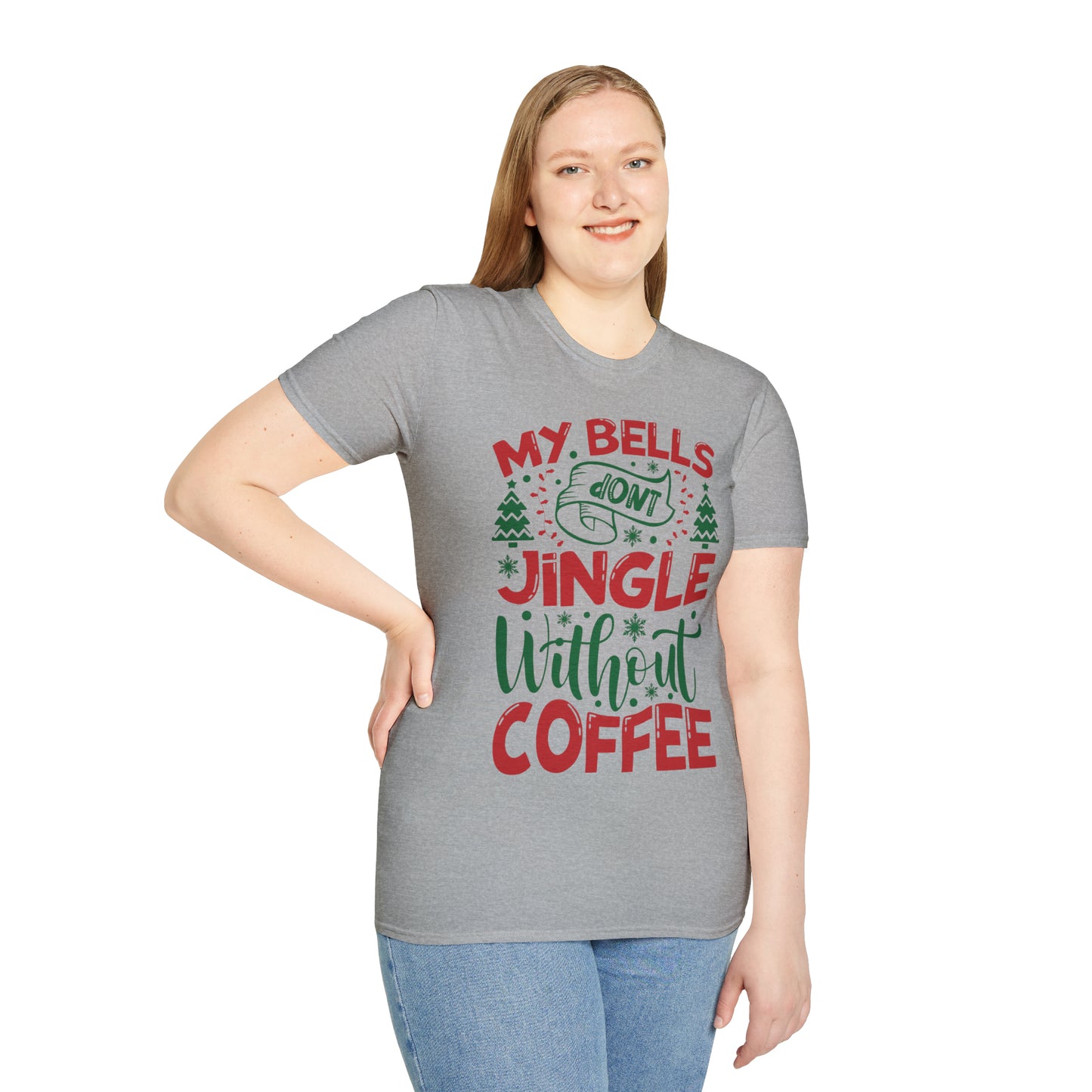 My Bells Don't Jingle Without Coffee Softstyle T-Shirt